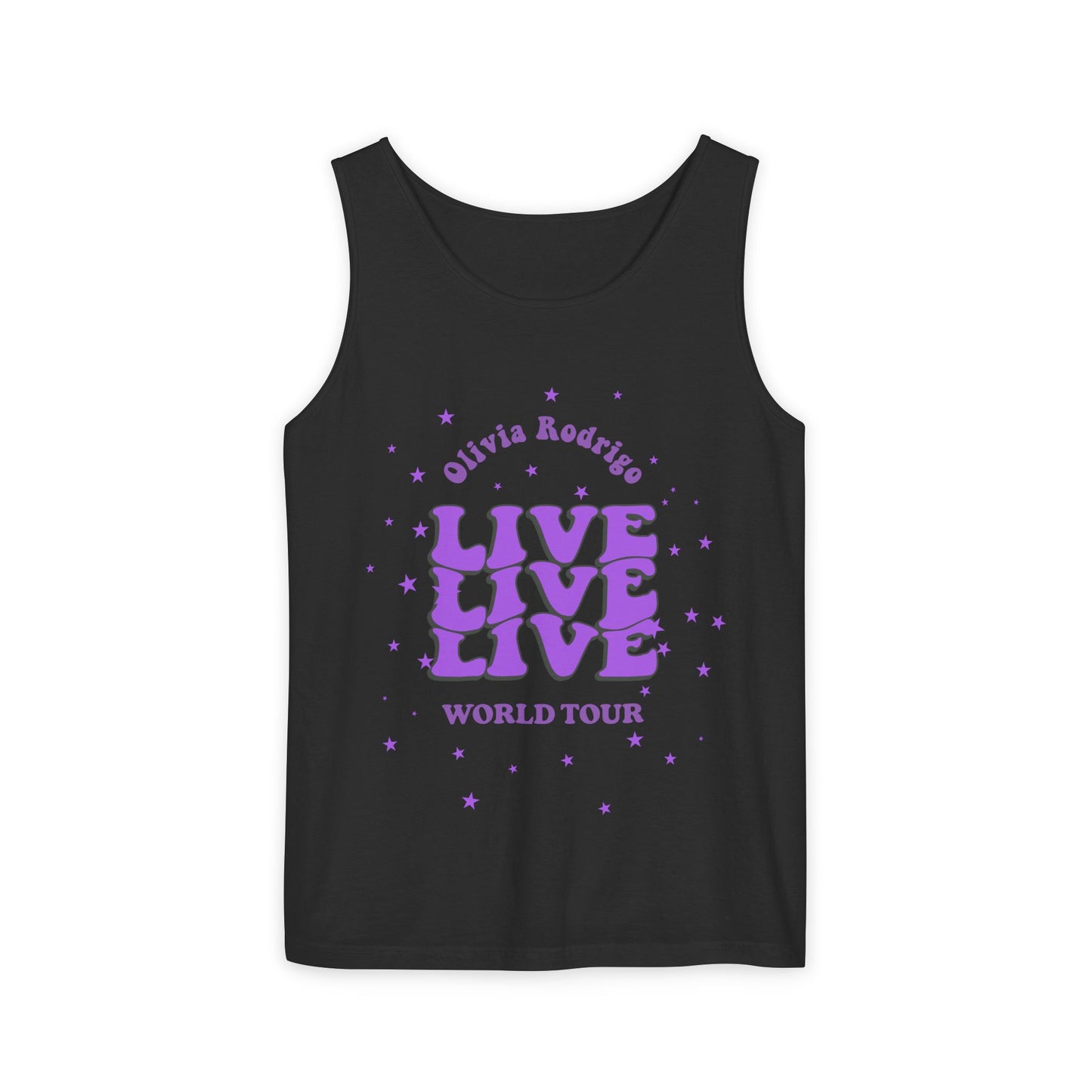 Olivia Rodrigo Live World Tour-Dyed Tank Top