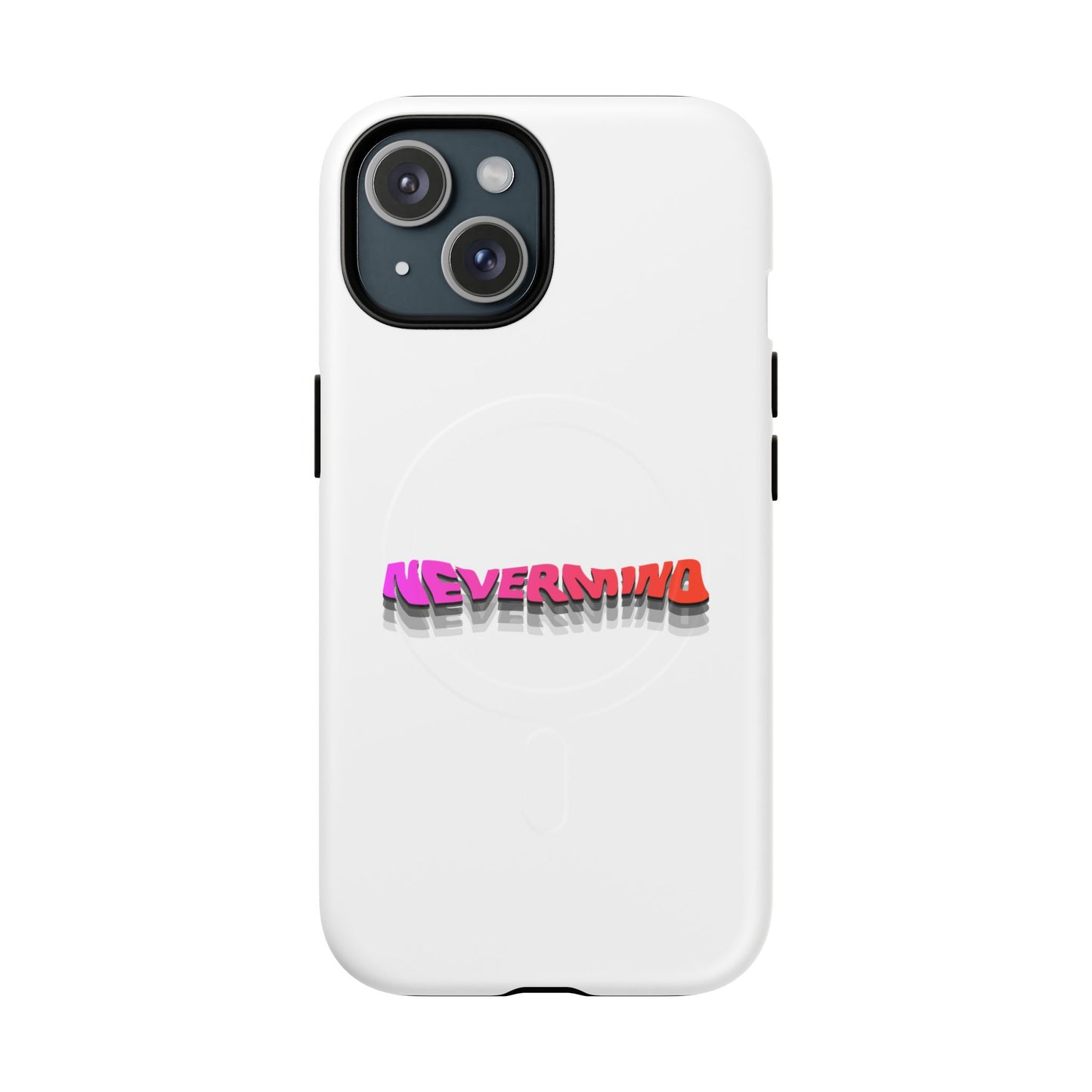 Wavy Groovy Typography Tough Magnetic Case