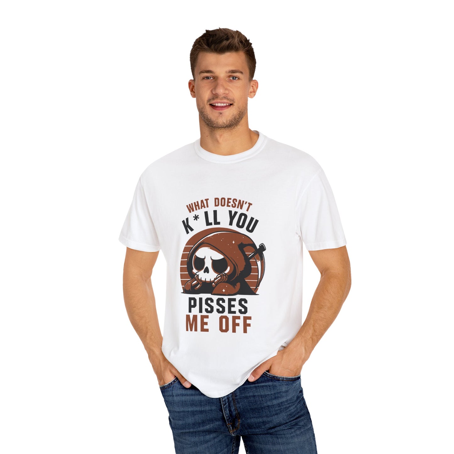 Dyed T-shirt – Snazzy Piss Me off Edition