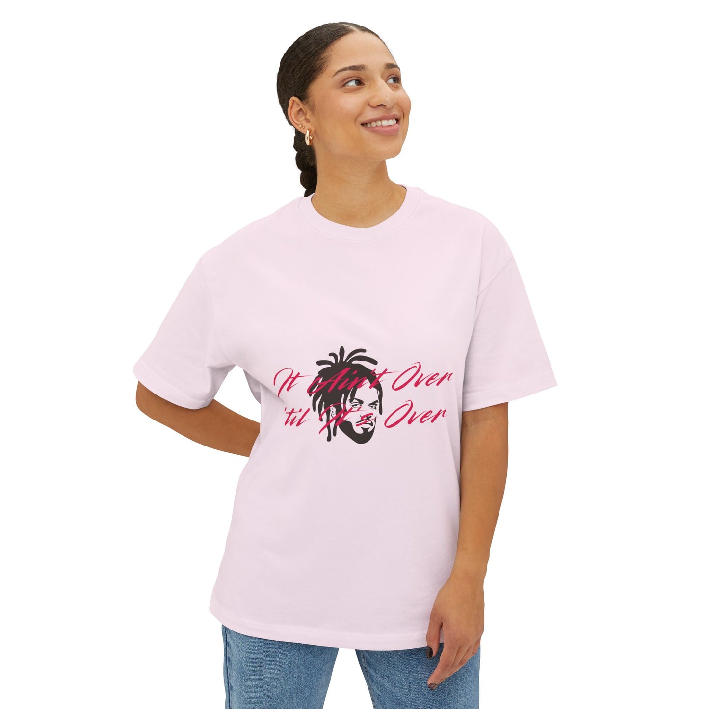 Still Not Over Unisex Oversized Boxy tee