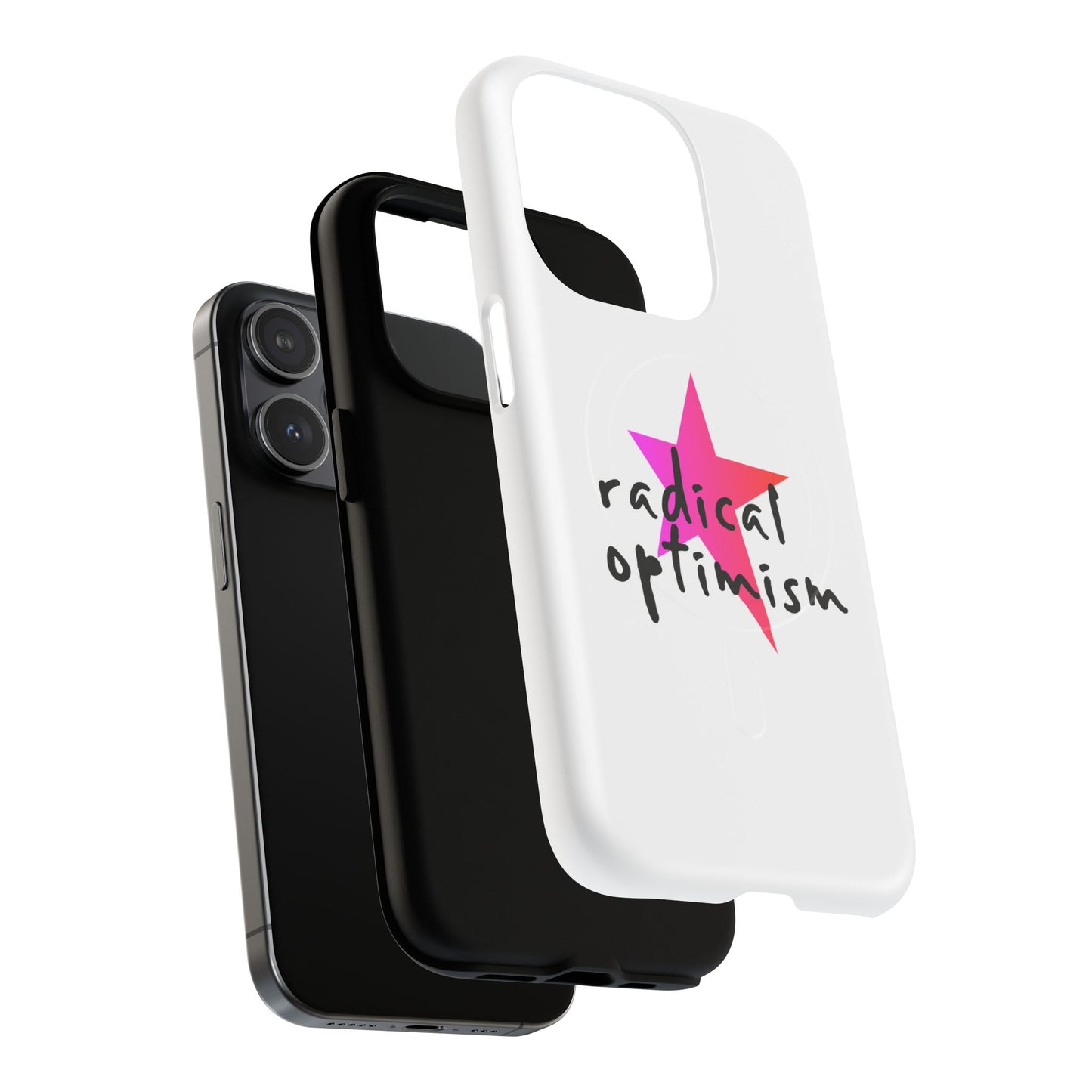 Flame Script Statement Tough Magnetic Case