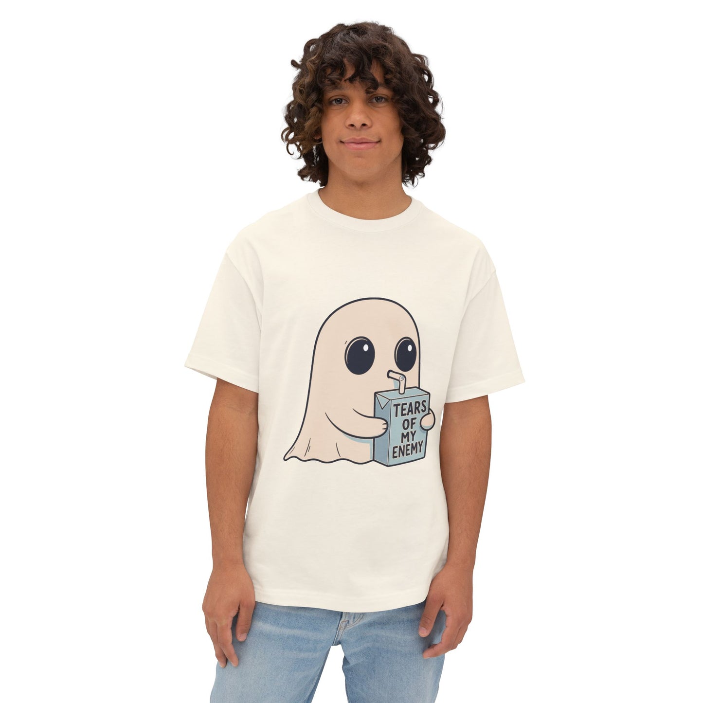 Oversized boxy Tee – Snazzy Tears Edition