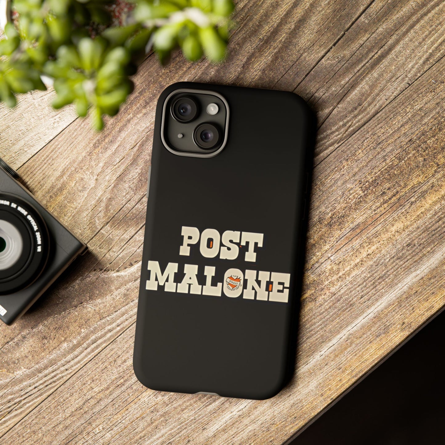 Tough iPhone Case (12–16 Pro Max) – Post Malone Bold Design