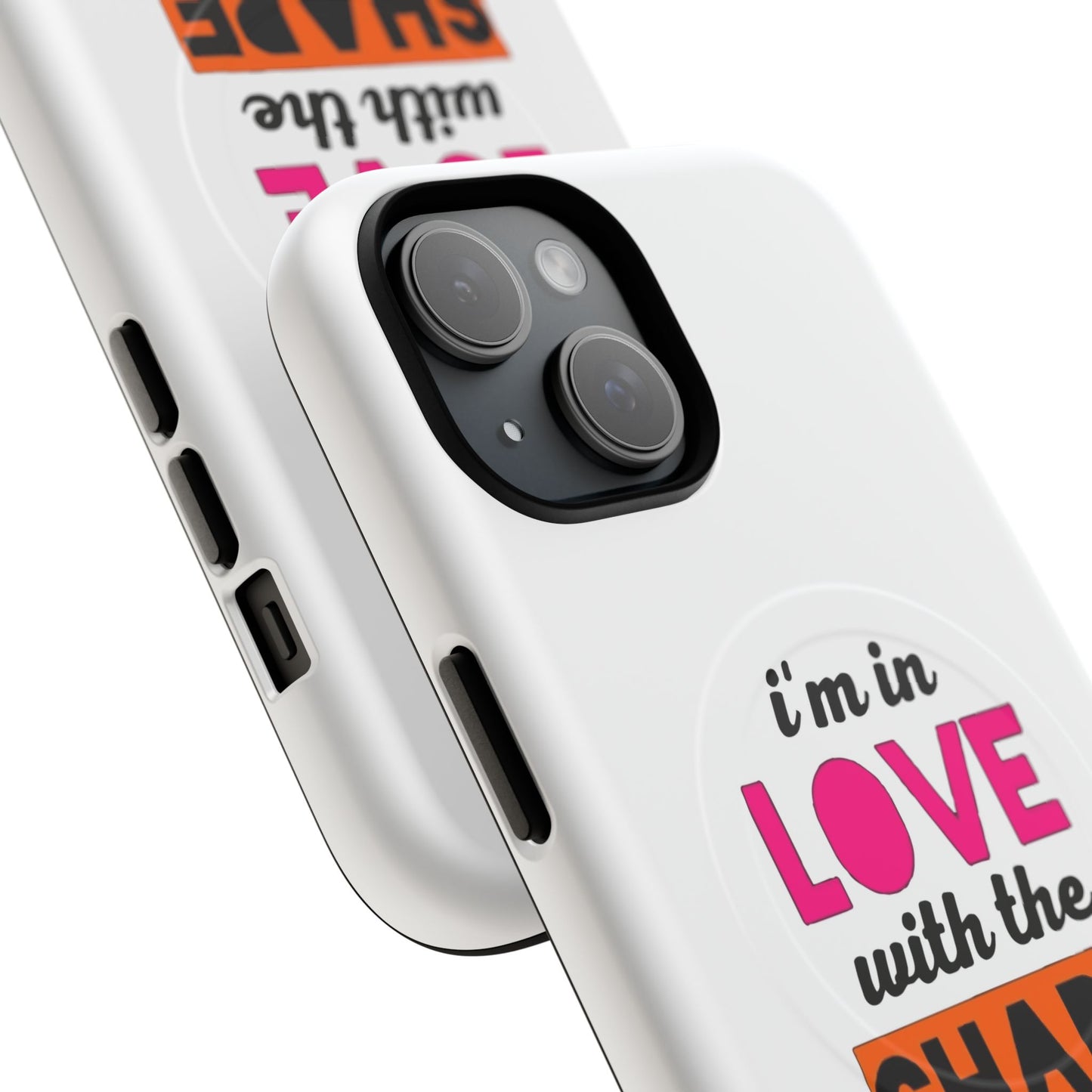 Orange Divide Symbol Tough Magnetic case