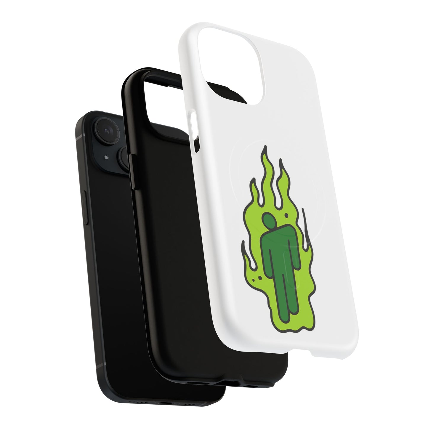 Green Flame Icon Tough Magnetic Case
