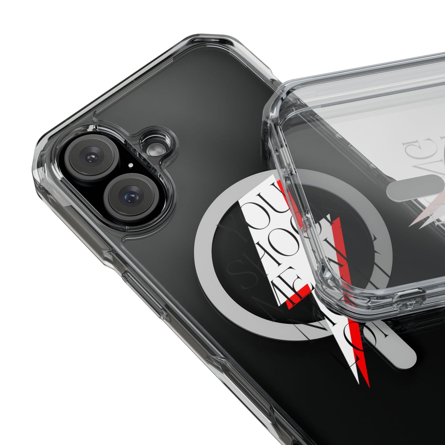 Rock Evolution Graphic Magnetic Clear Impact case