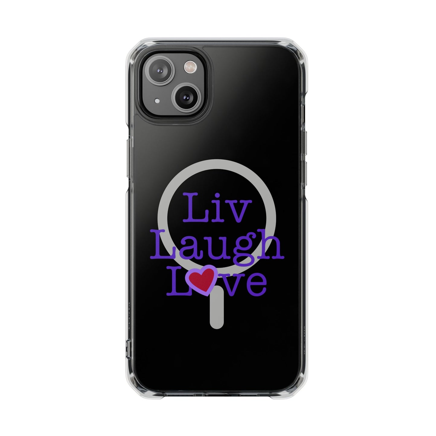 Liv Laugh Love Magnetic Clear Impact Case
