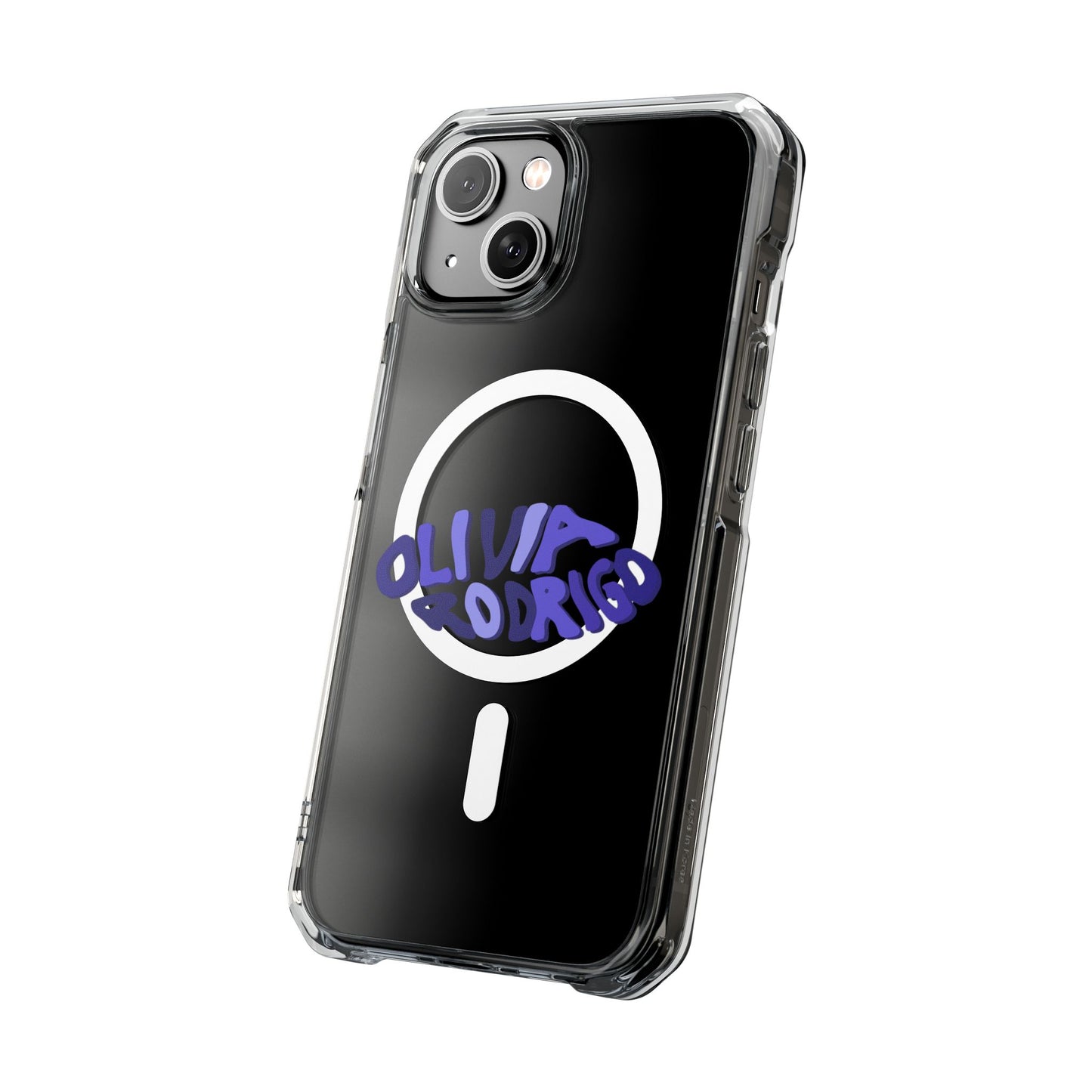 Olivia Rodrigo Wavy Text Magnetic Clear Impact Case