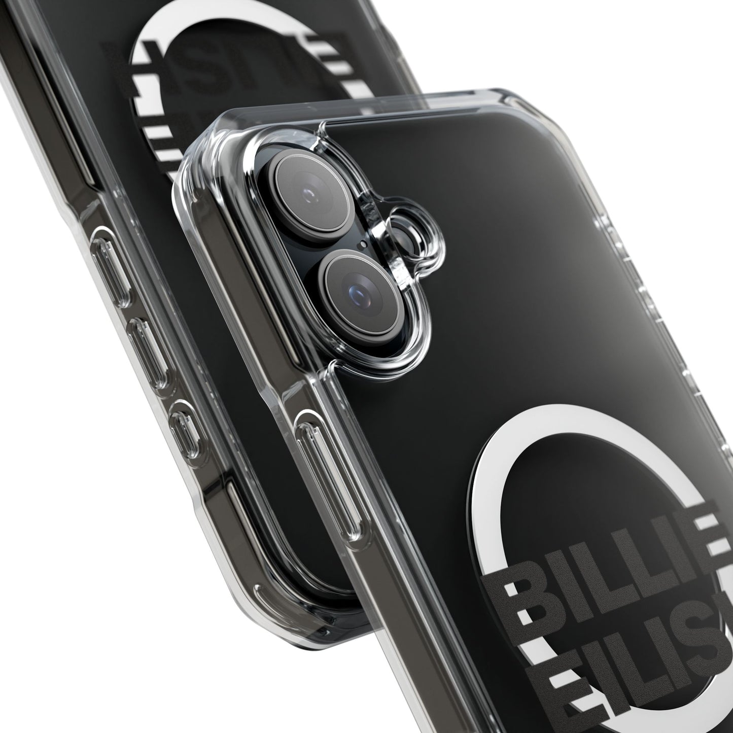 Stacked Glow Text Magnetic Clear Impact Case
