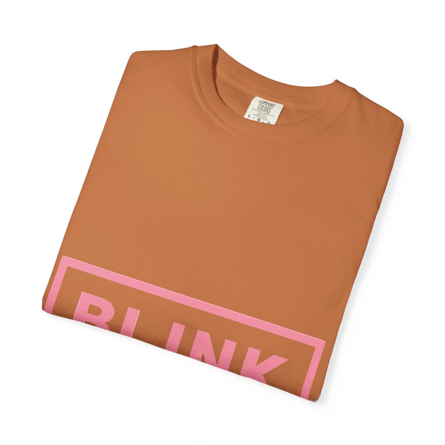 Minimal BLINK Logo – Dyed T-shirt