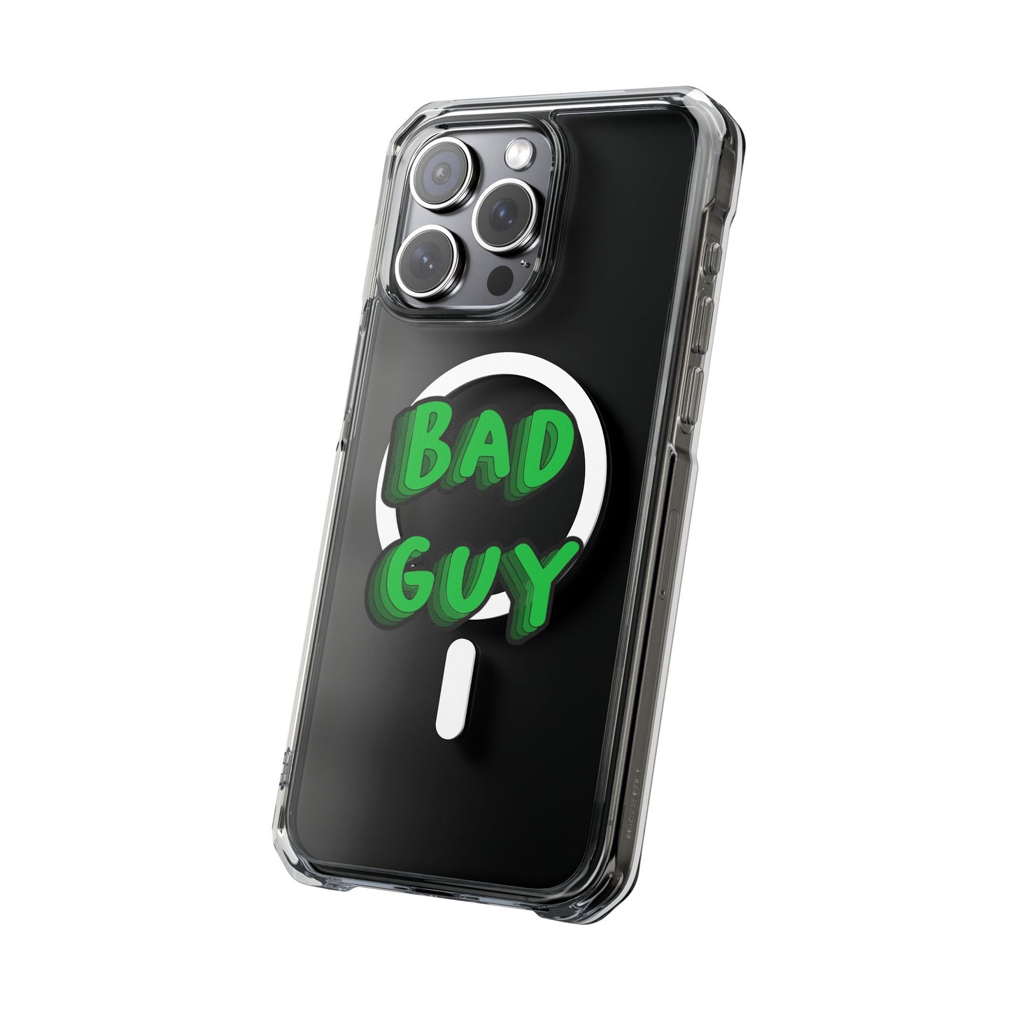 Bold 3D Bad Mood Magnetic Clear Impact Case