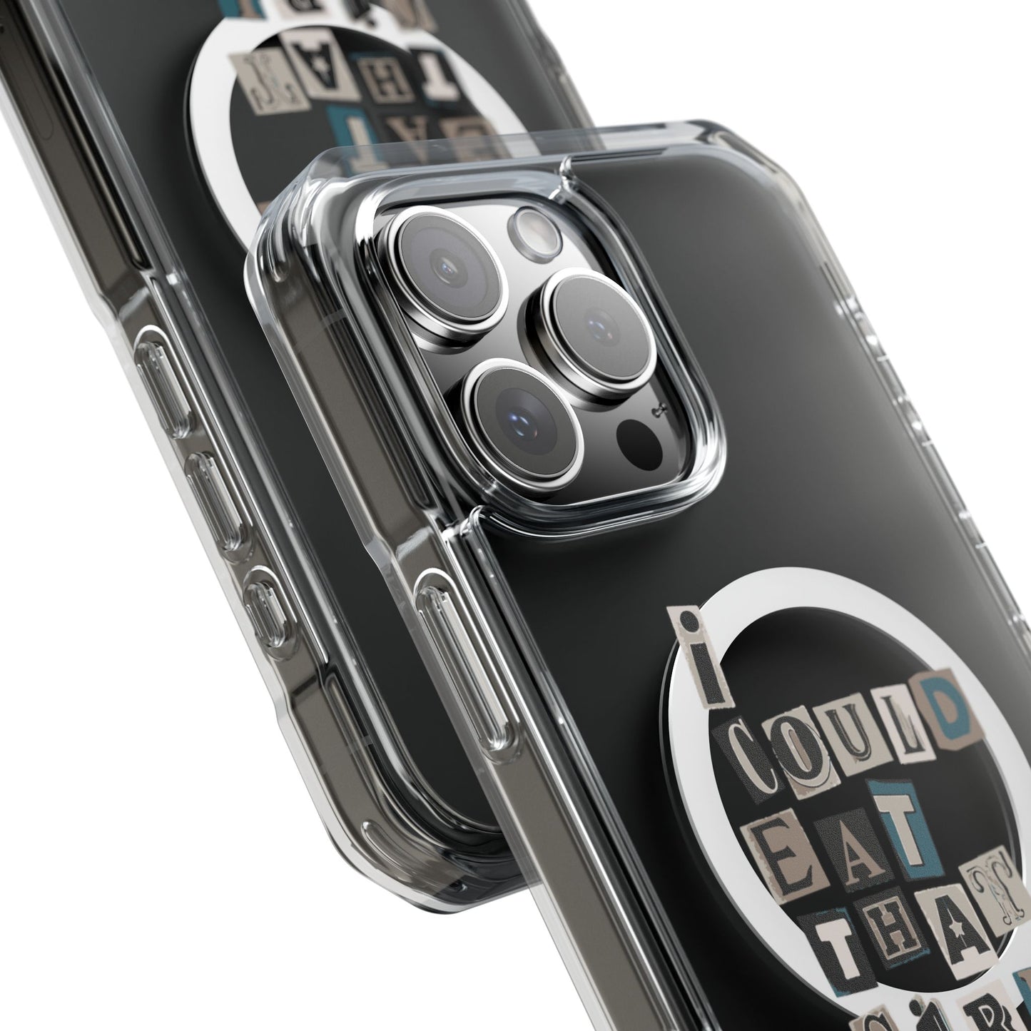 Mixed Message Collage Magnetic Clear Impact Case