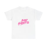 Sun and Waves Minimalist Unisex Heavy Cotton Tee