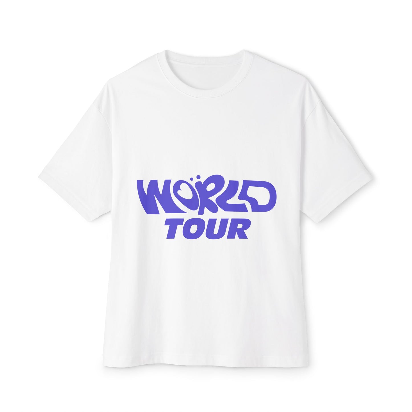 World Tour Bubble Letter-Oversized Tee