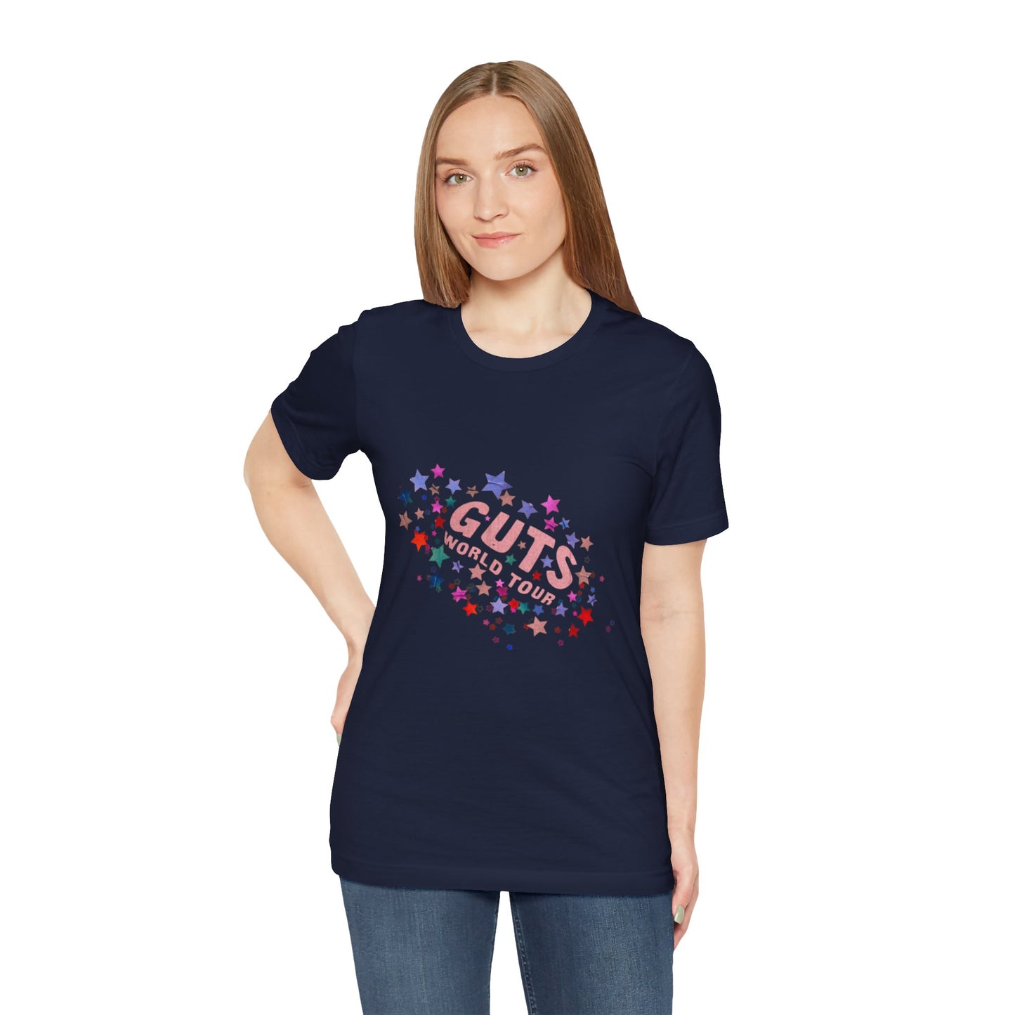Olivia Rodrigo Unisex Jersey Short Sleeve Tee - Guts World Tour