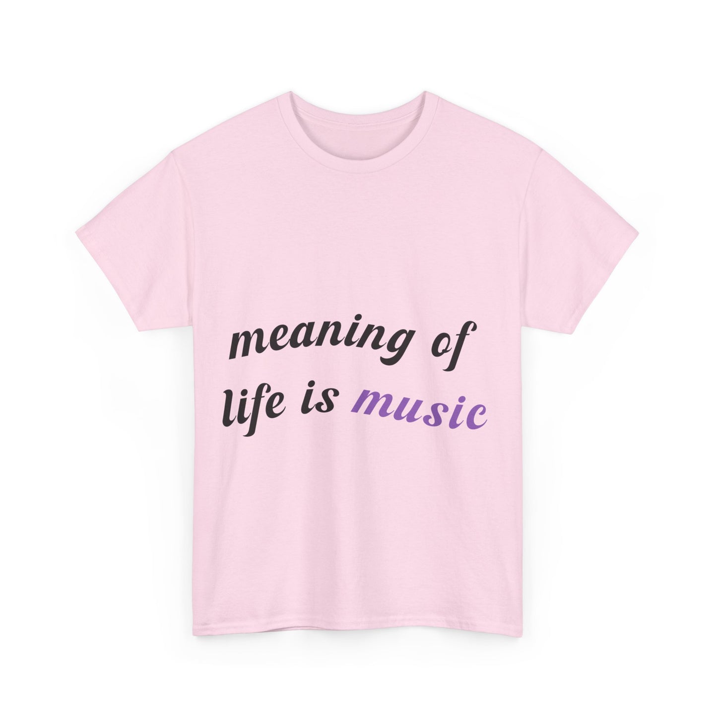 Feel the Music Vibe Unisex Heavy cotton tee
