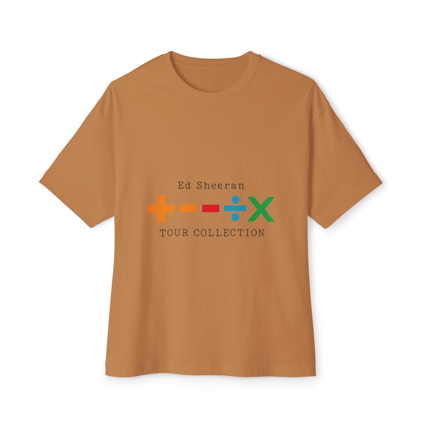 Unisex Oversized Boxy Tee – Ed Sheeran Edition