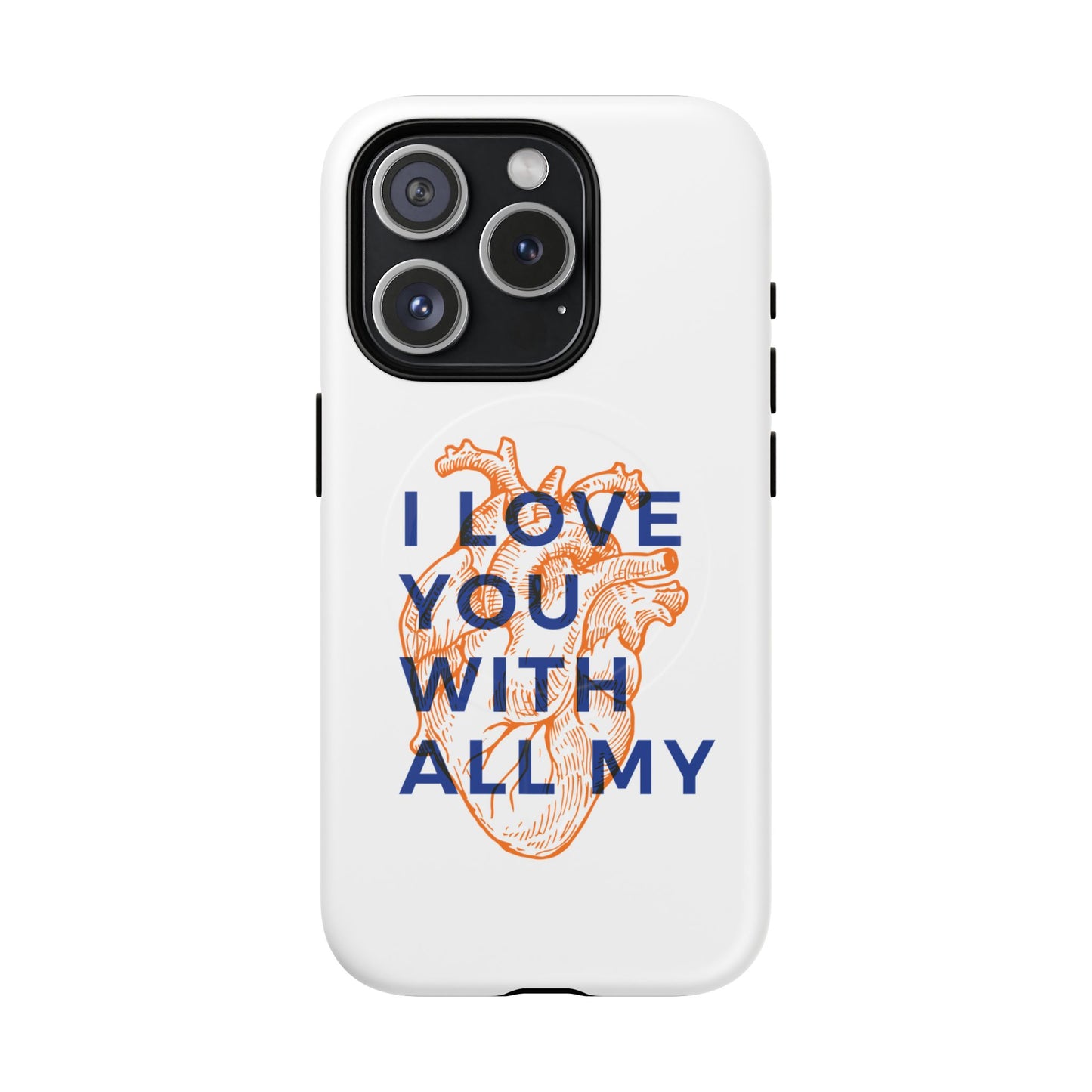 All My Heart Anatomical Art Tough Magnetic Case