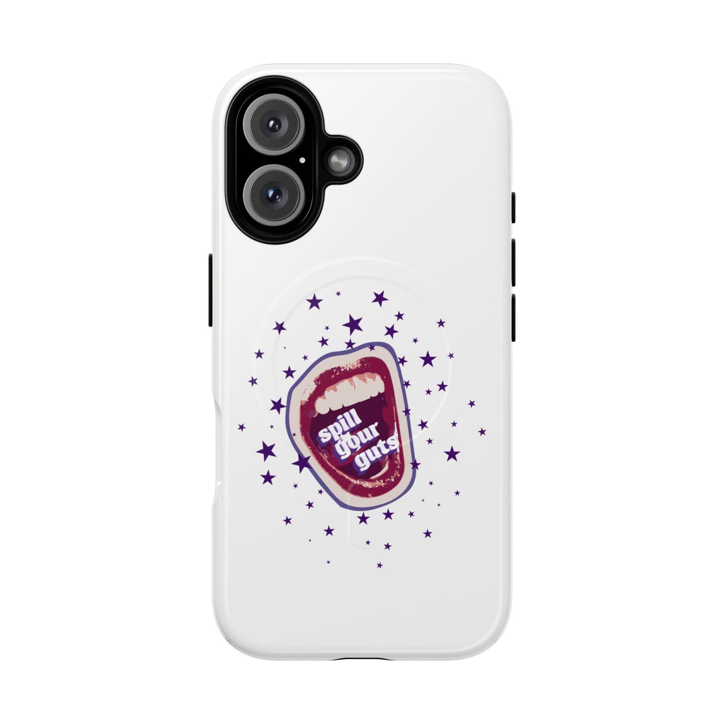 Spill Your Guts Scream Tough Magnetic phone case