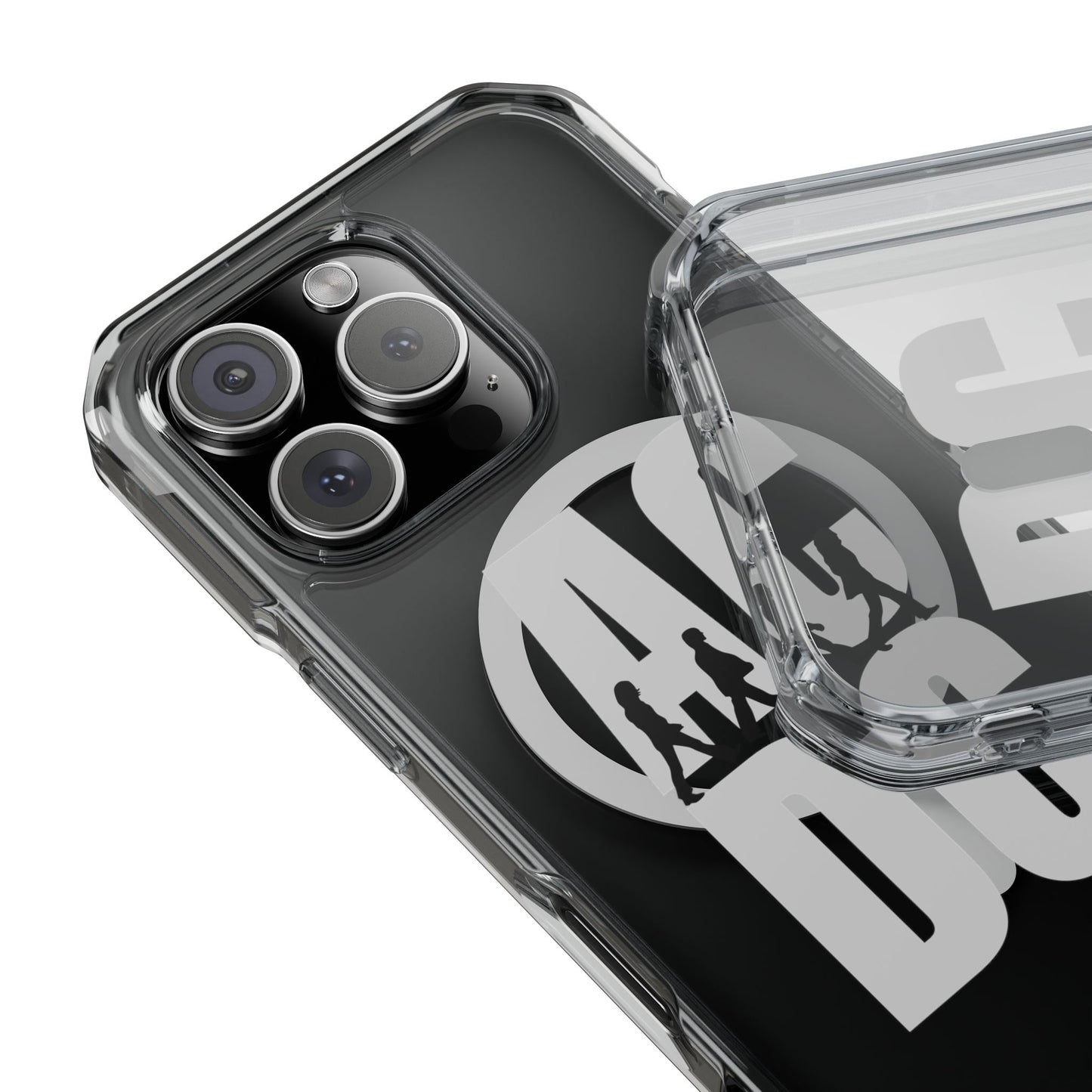 Retro Walk Rock Magnetic Clear Impact case