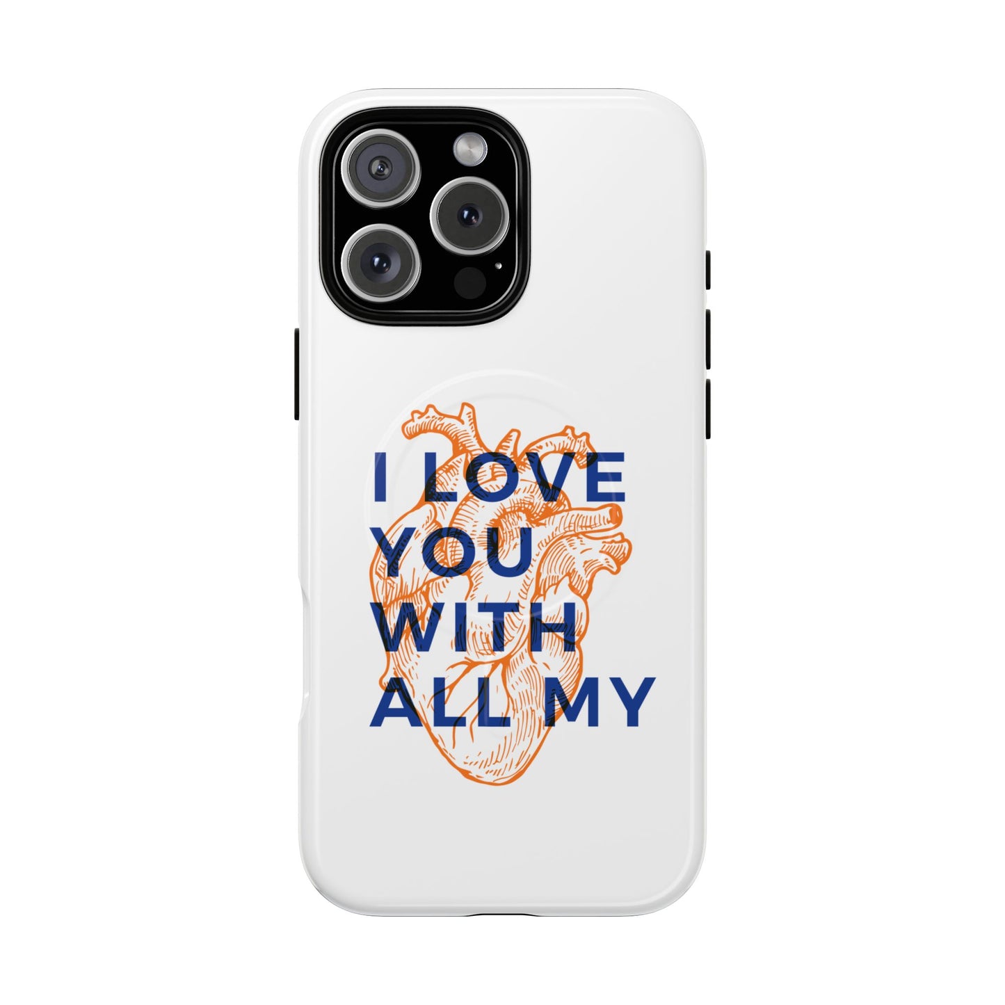 All My Heart Anatomical Art Tough Magnetic Case