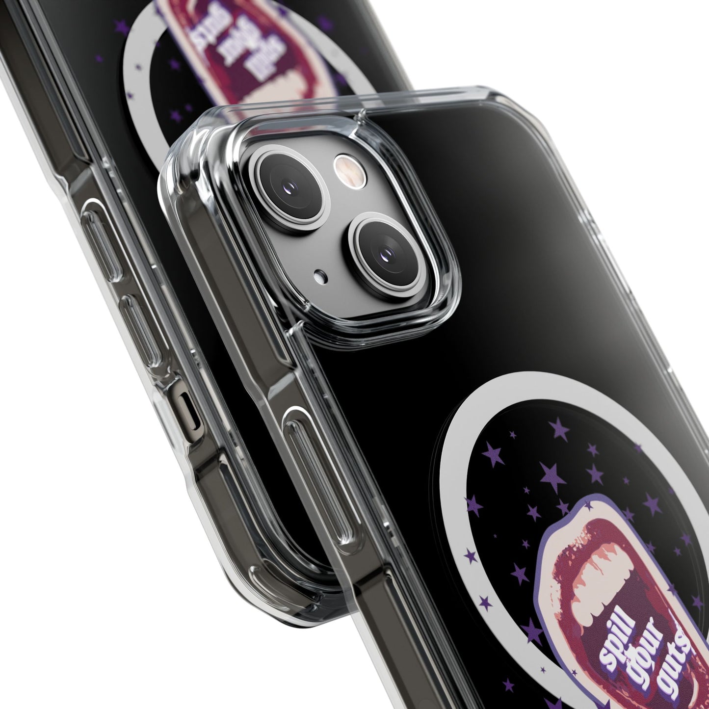 Spill Your Guts Scream Magnetic Clear Impact Case