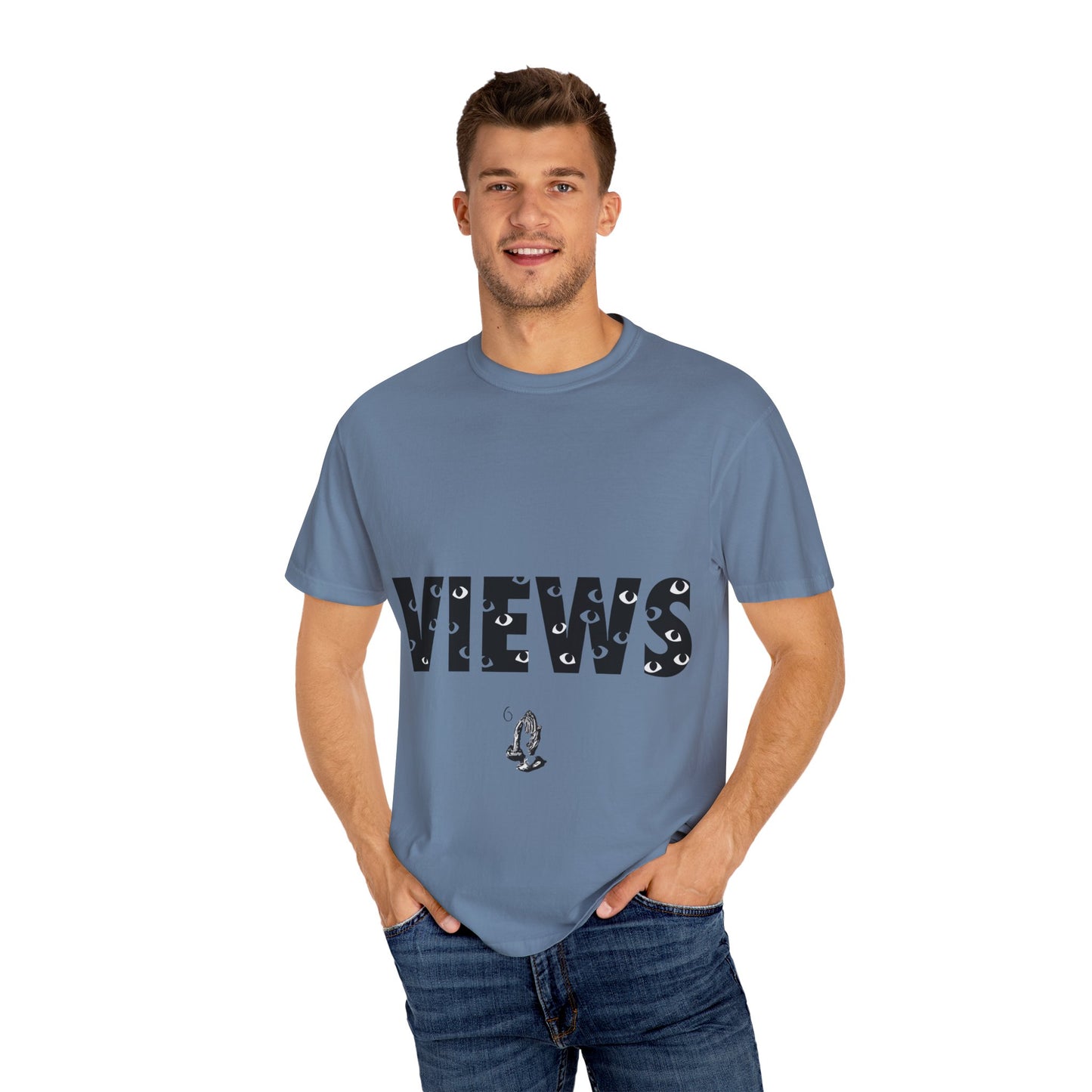 All Eyes on Views Dyed Tshirt