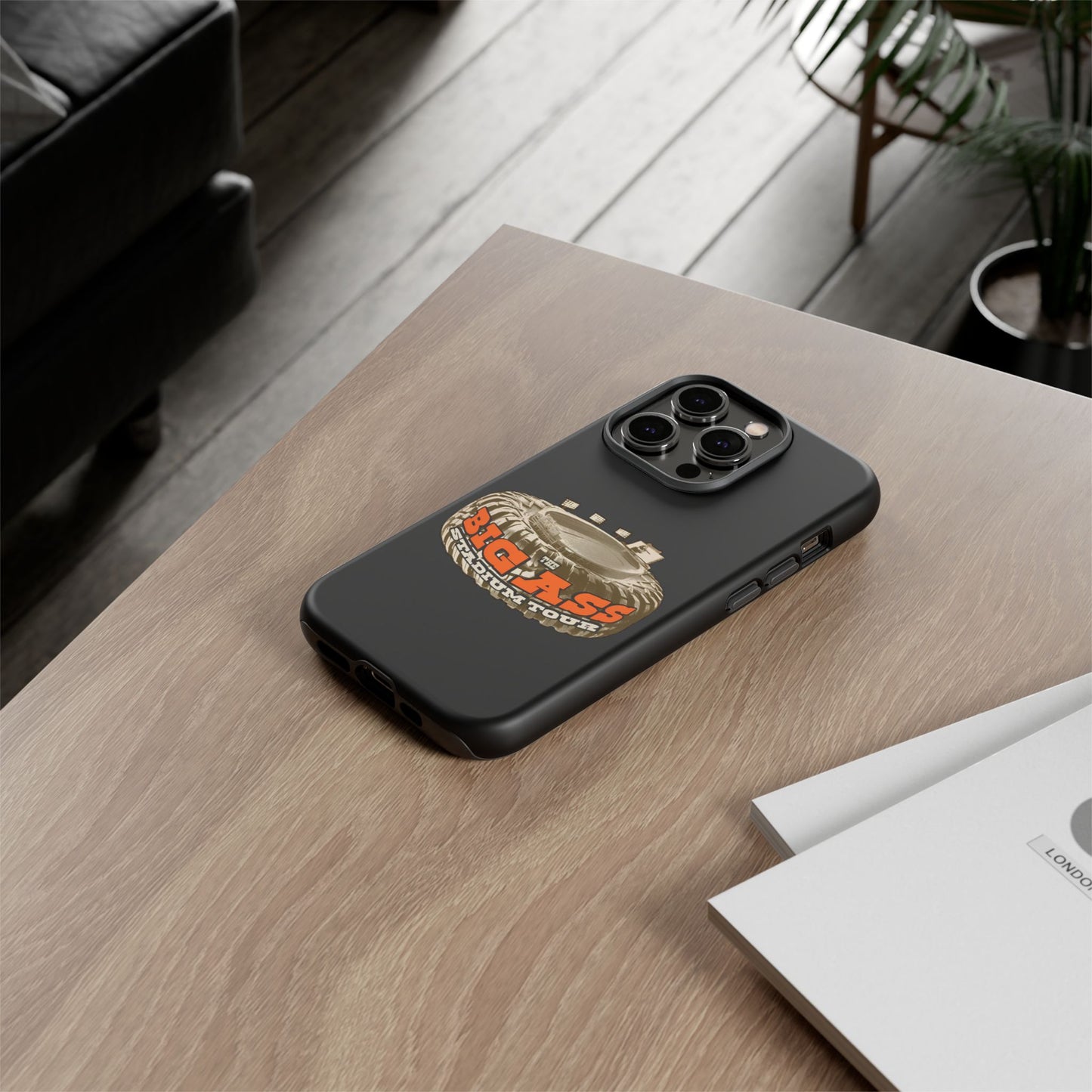 Tough iPhone Case (12–16 Pro Max) – Post Malone Statium Design