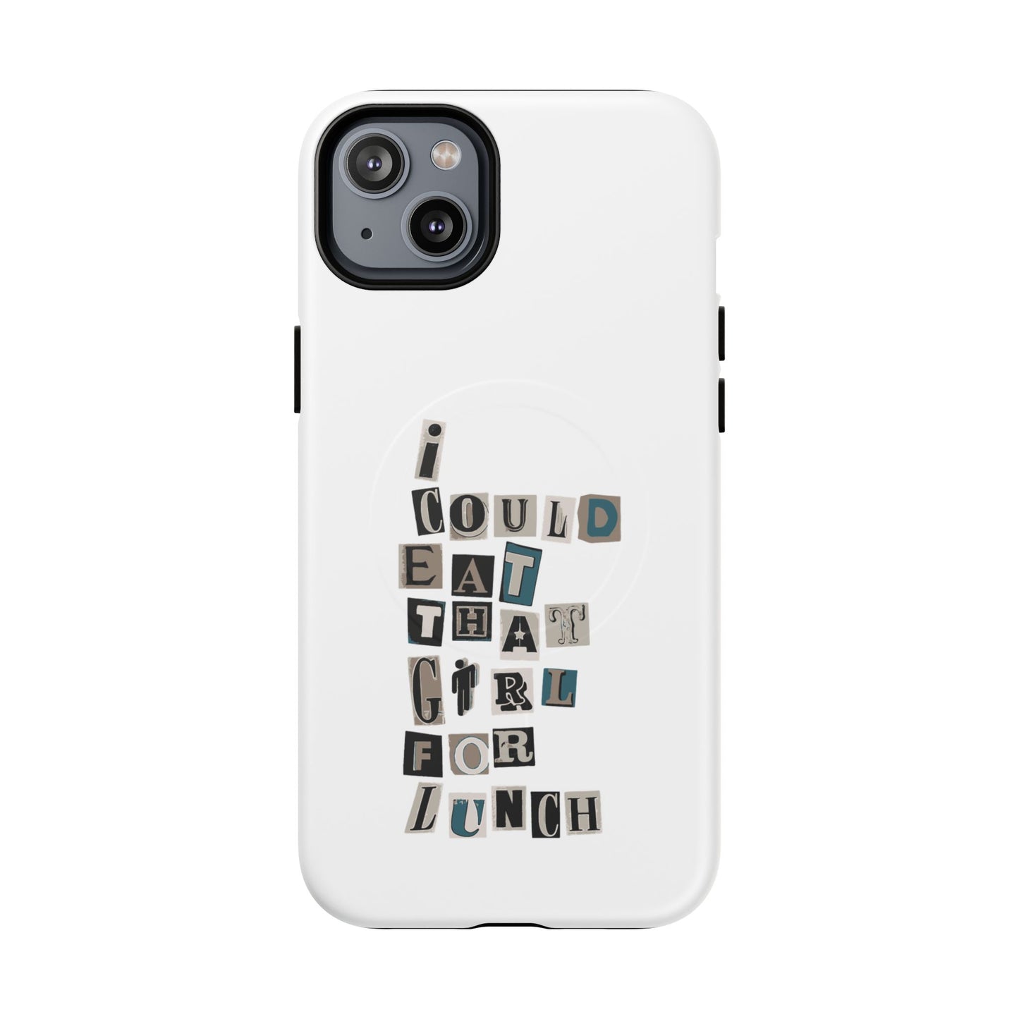 Mixed Message Collage Tough Magnetic Case