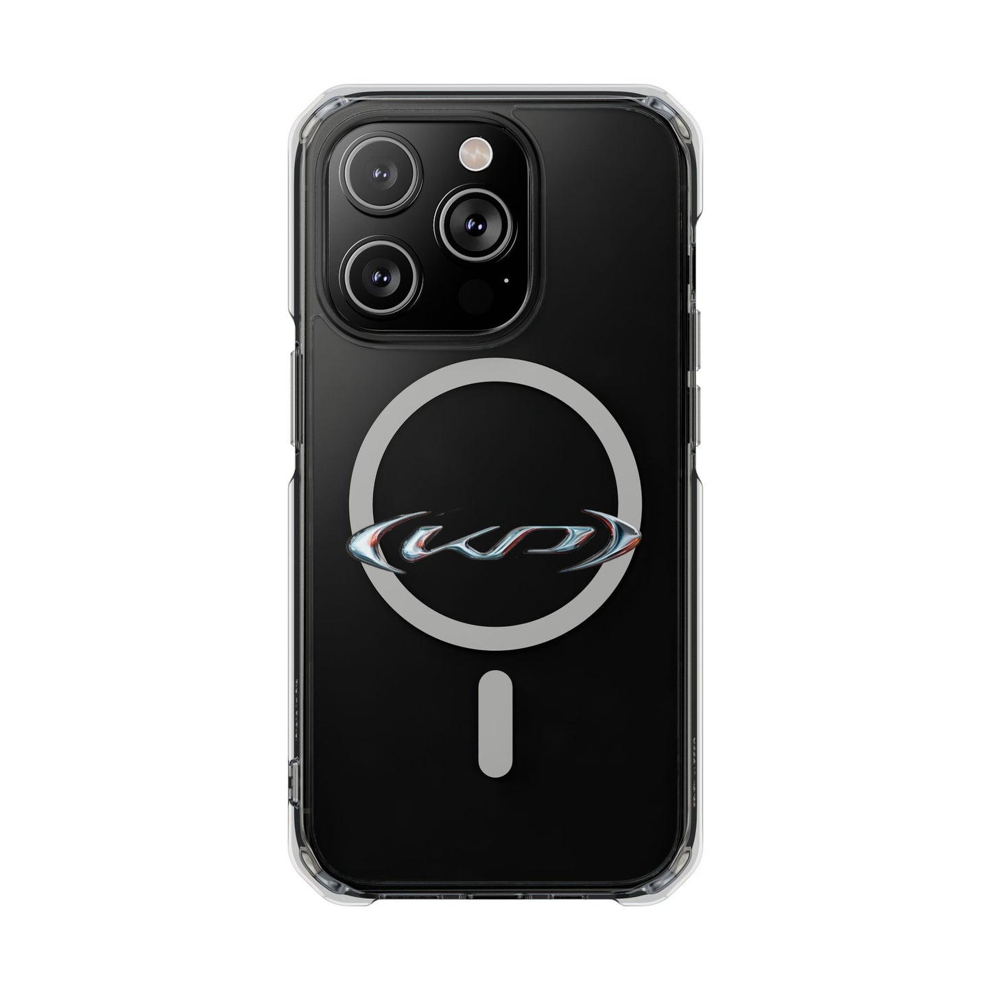 Neon‑Gradient Rua Magnetic Clear Impact cases