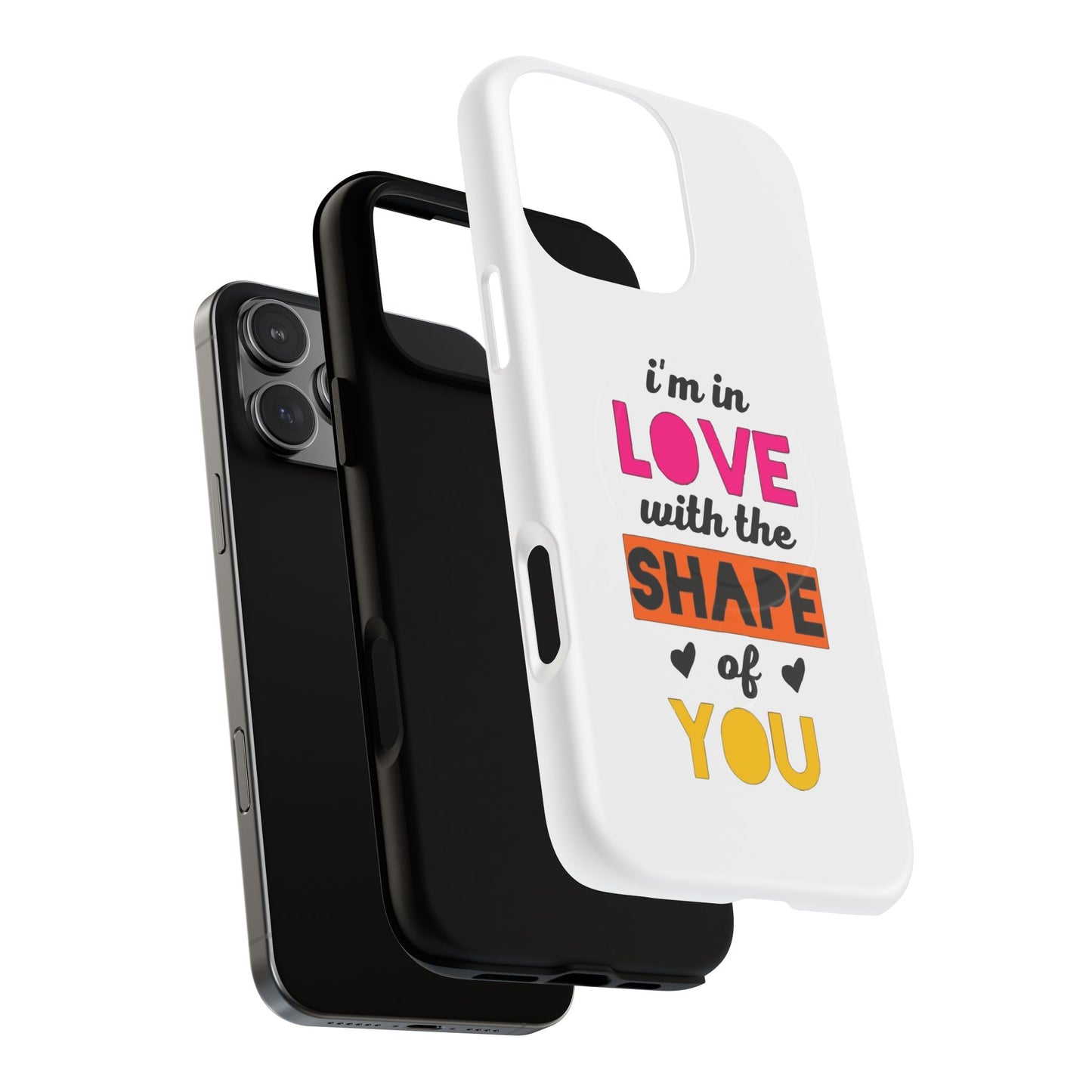 Orange Divide Symbol Tough Magnetic case
