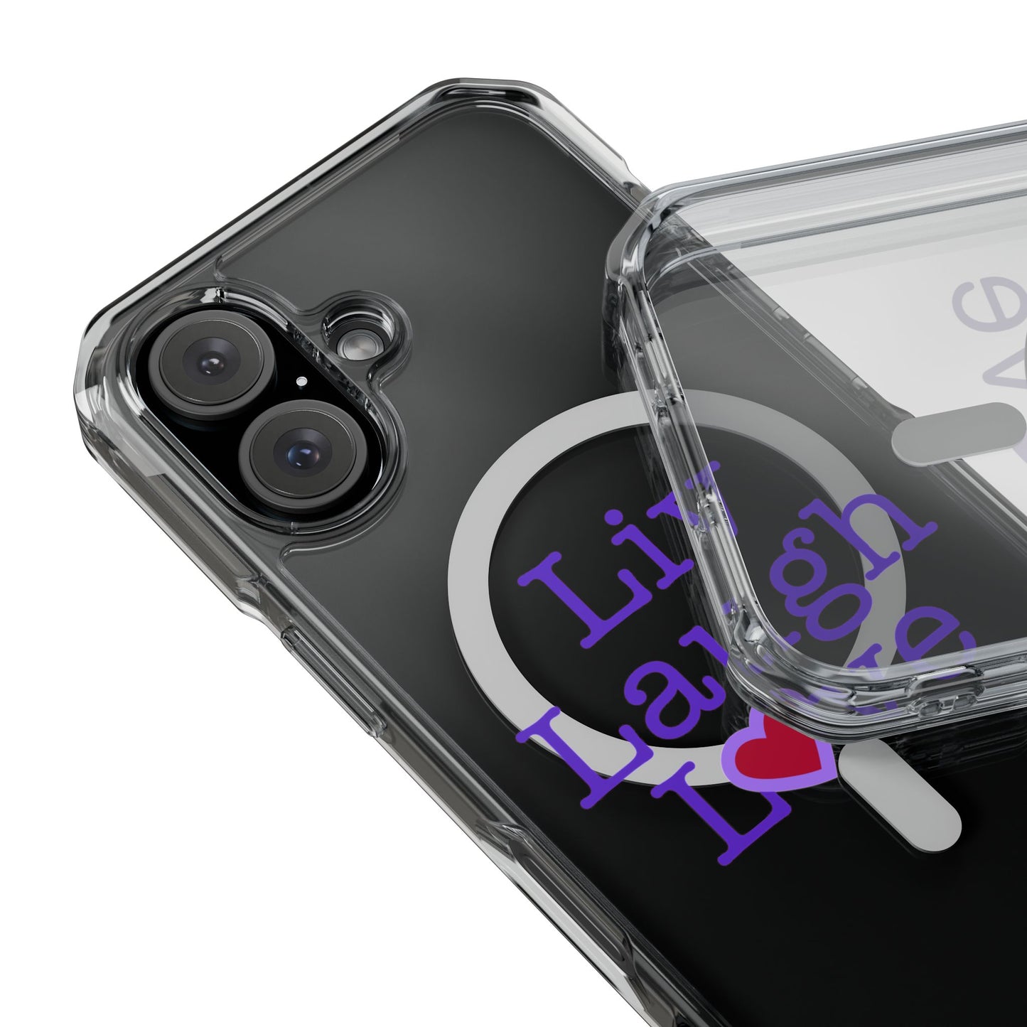 Liv Laugh Love Magnetic Clear Impact Case