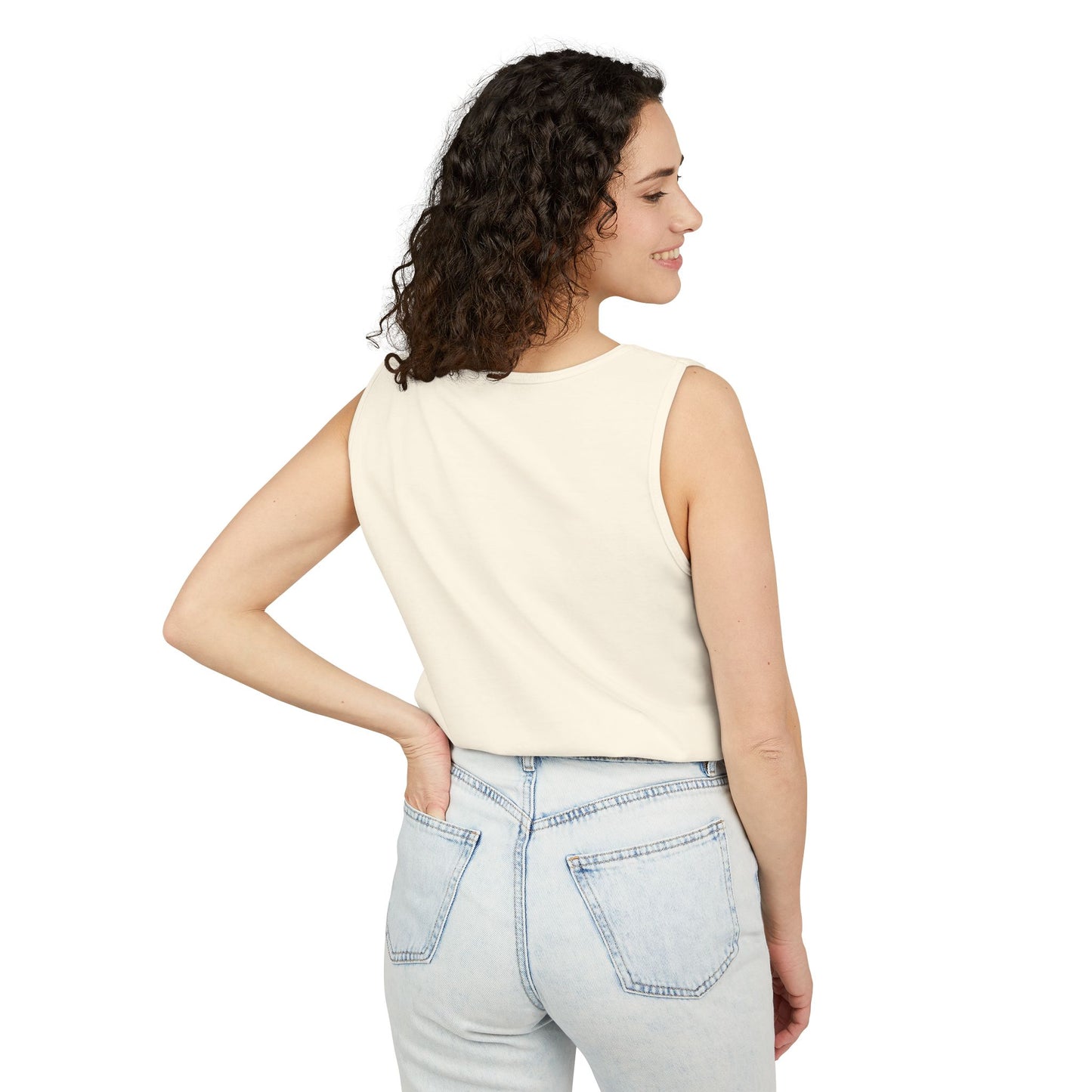 Dad Idea Right! Star & Butterfly-Dyed Tank Top