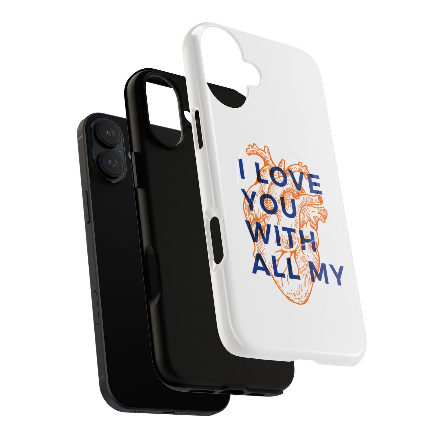 All My Heart Anatomical Art Tough Magnetic Case