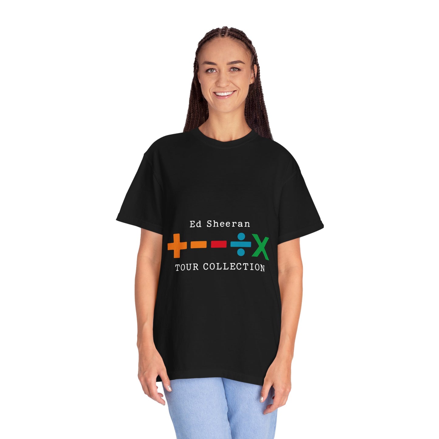 Unisex Garment-Dyed T-Shirt – Ed Sheeran Black Edition