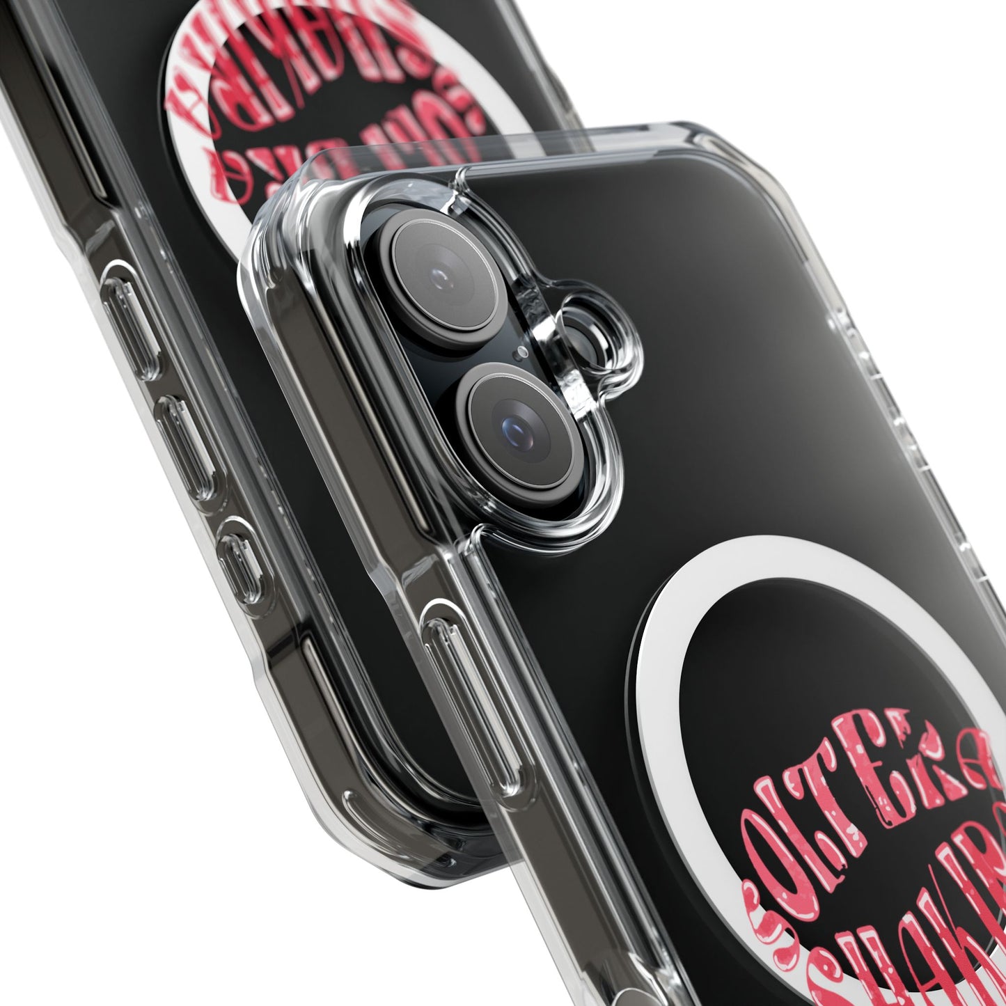 Solo Vibes Lips Clear Impact case
