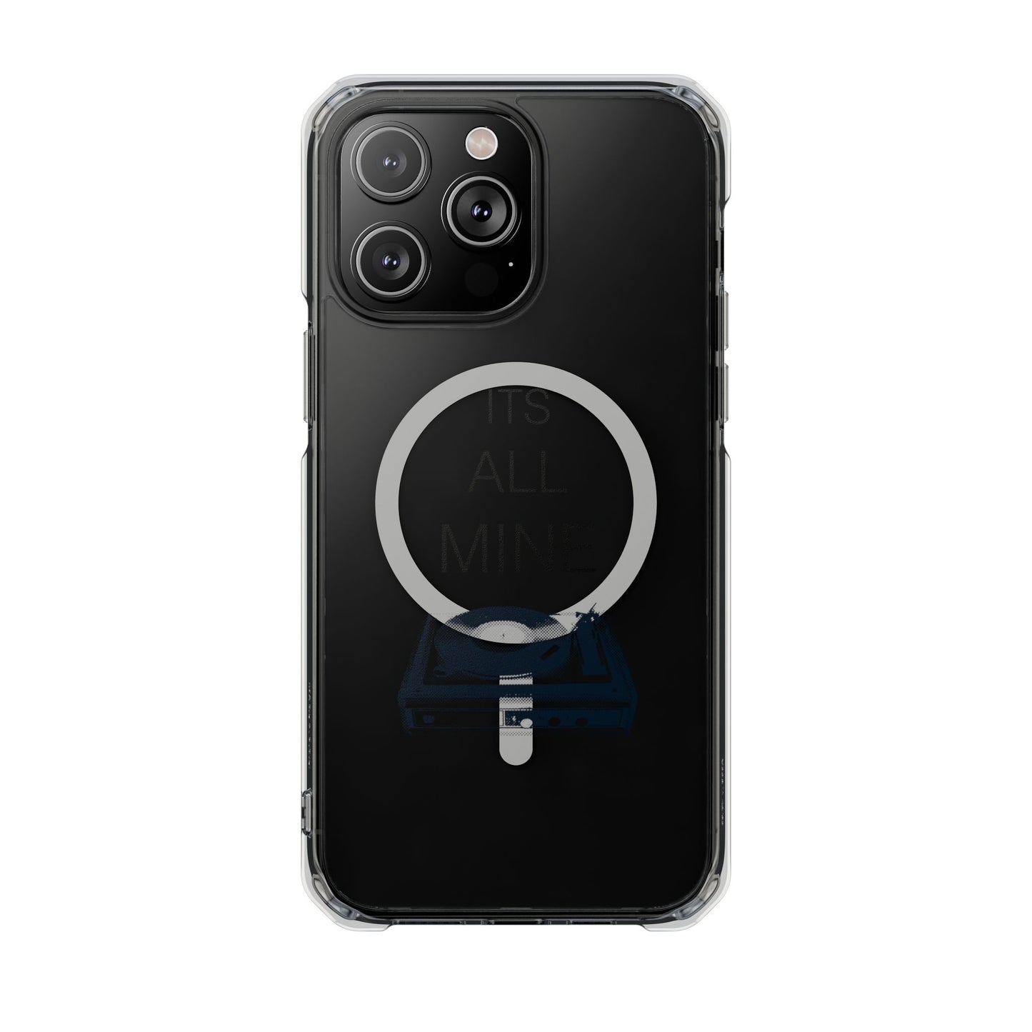 Spin It Retro Magnetic clear Impact Case