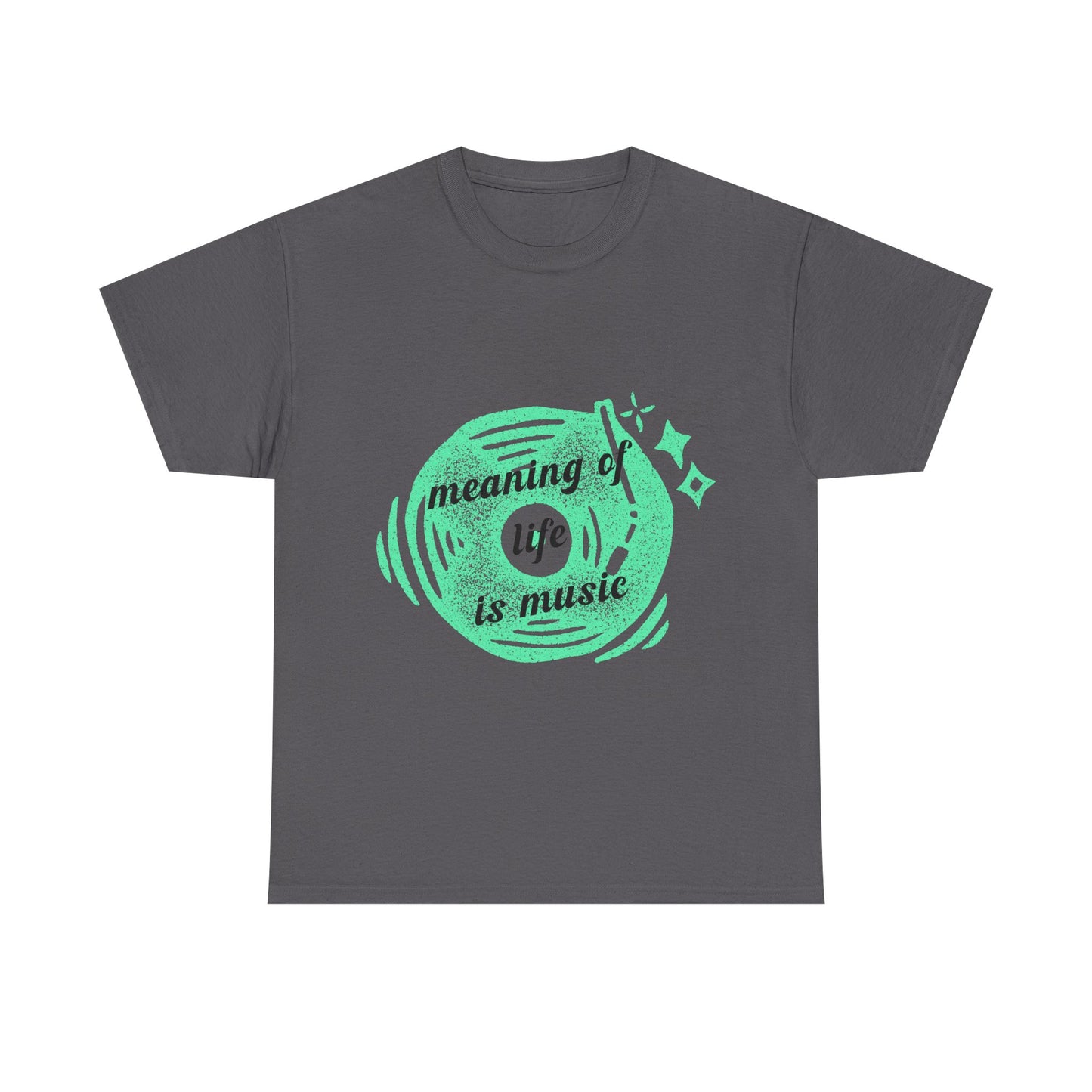 Vinyl Dreams Speak Unisex Heavy cotton tee