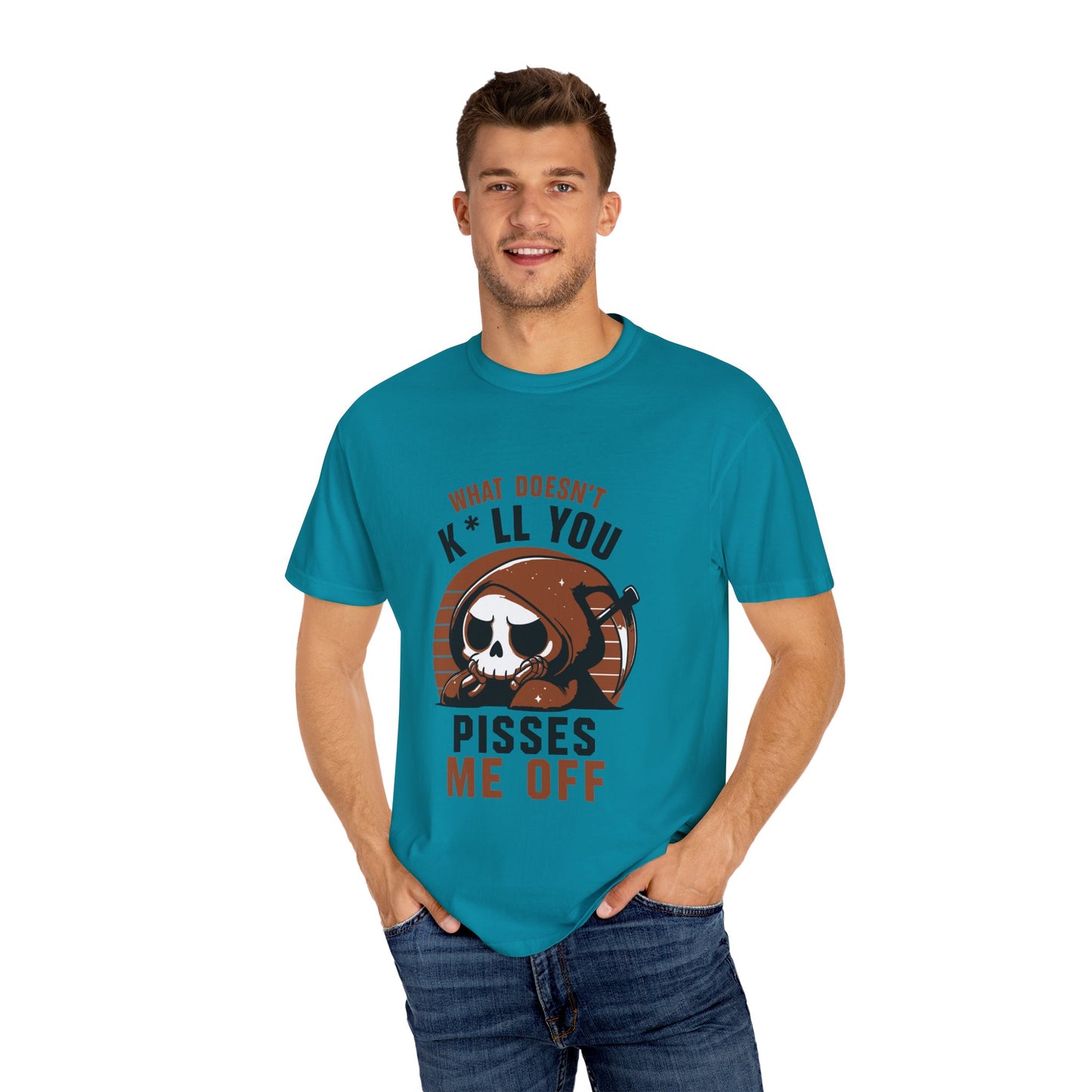 Dyed T-shirt – Snazzy Piss Me off Edition