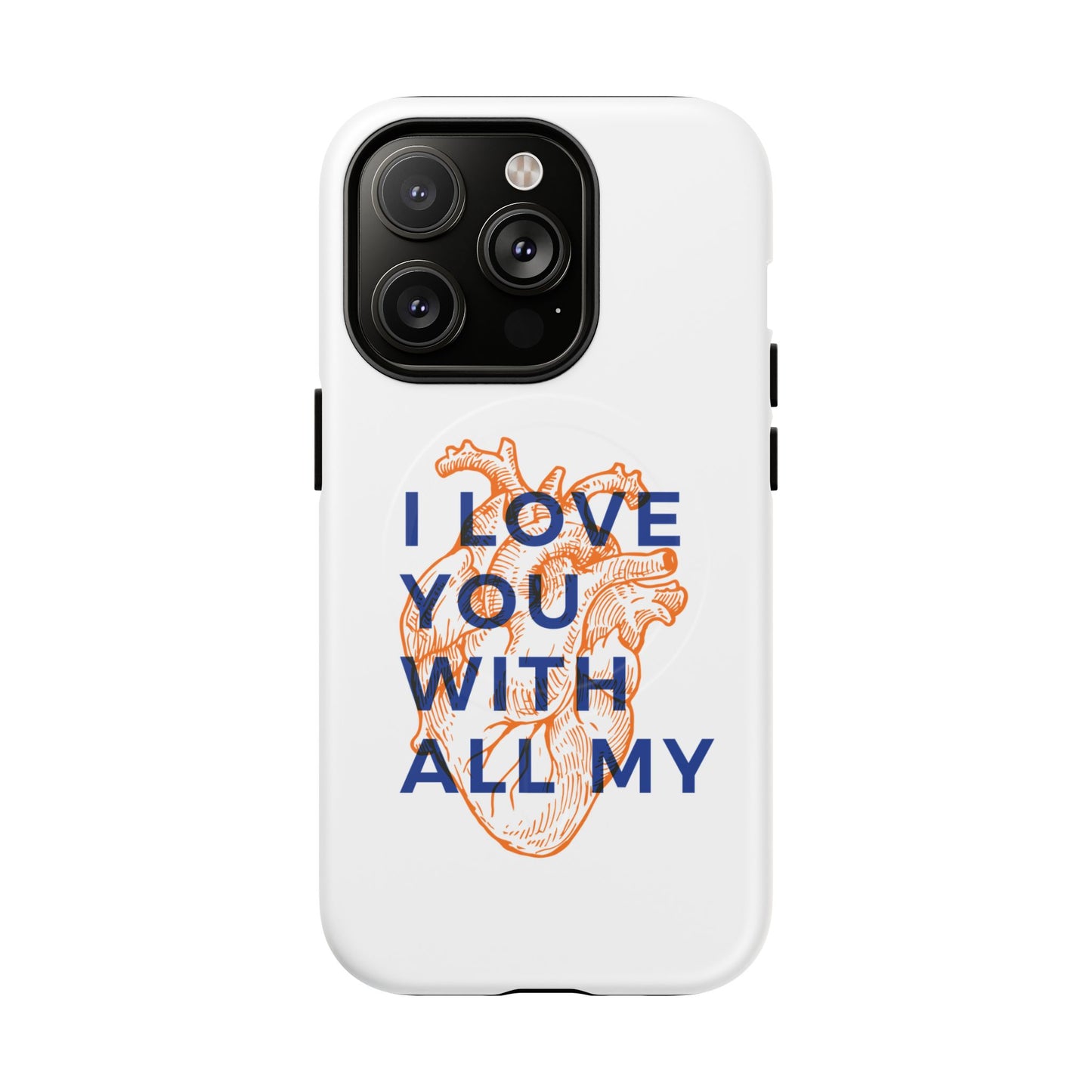 All My Heart Anatomical Art Tough Magnetic Case