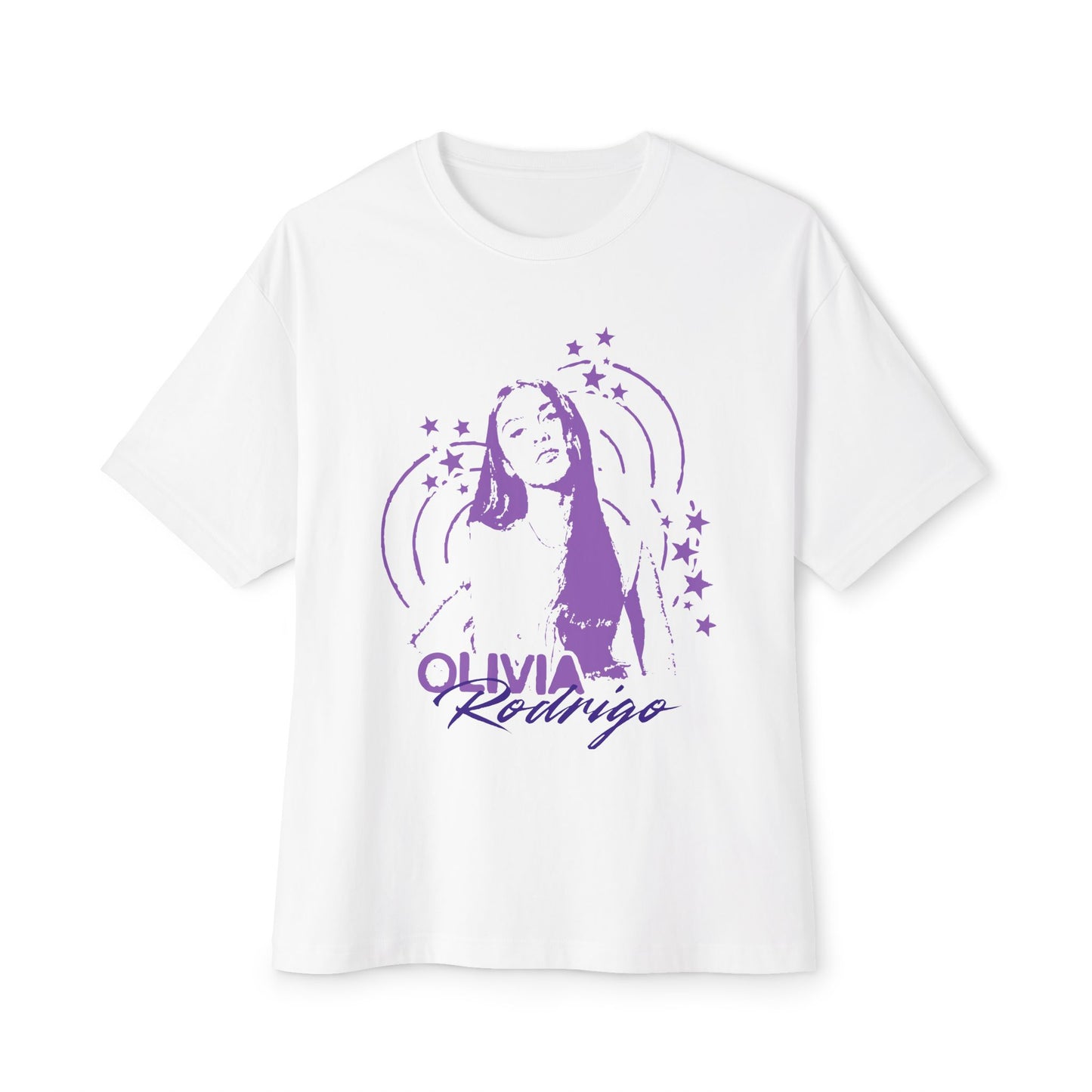 Olivia Rodrigo Star Portrait-Oversized Tee