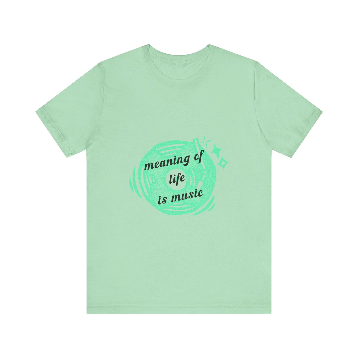 Vinyl Dreams Speak Unisex Jersey short sleeve tee