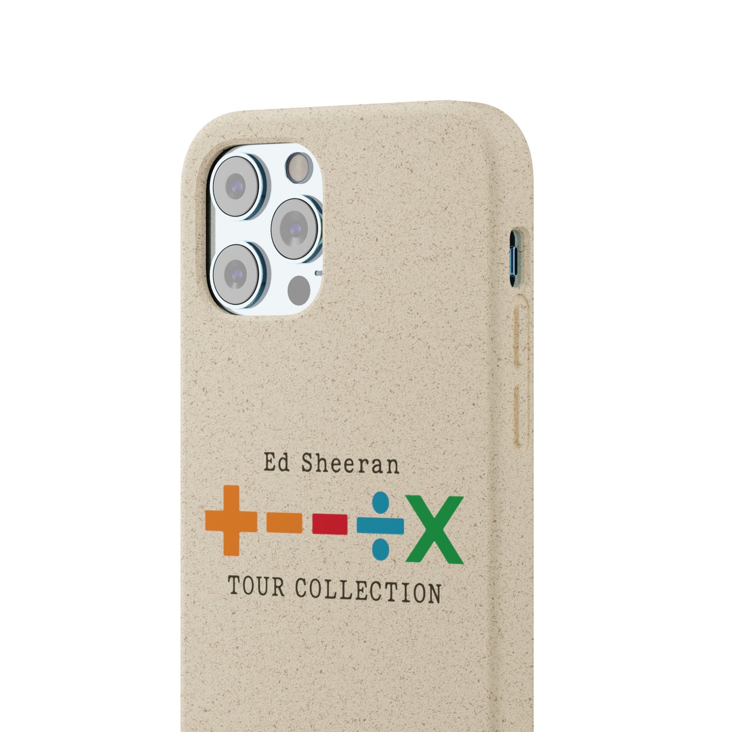 Biodegradable Cases for iPhone 12 to 16 Pro Max Showcasing – Ed Sheeran Edition