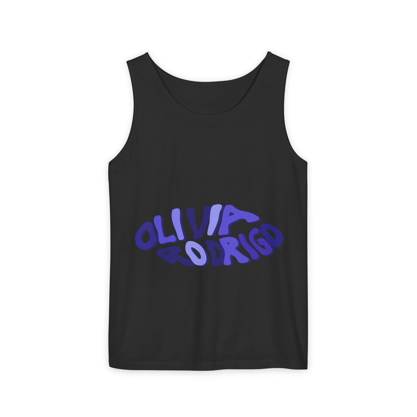Olivia Rodrigo Wavy Text-Dyed Tank Top