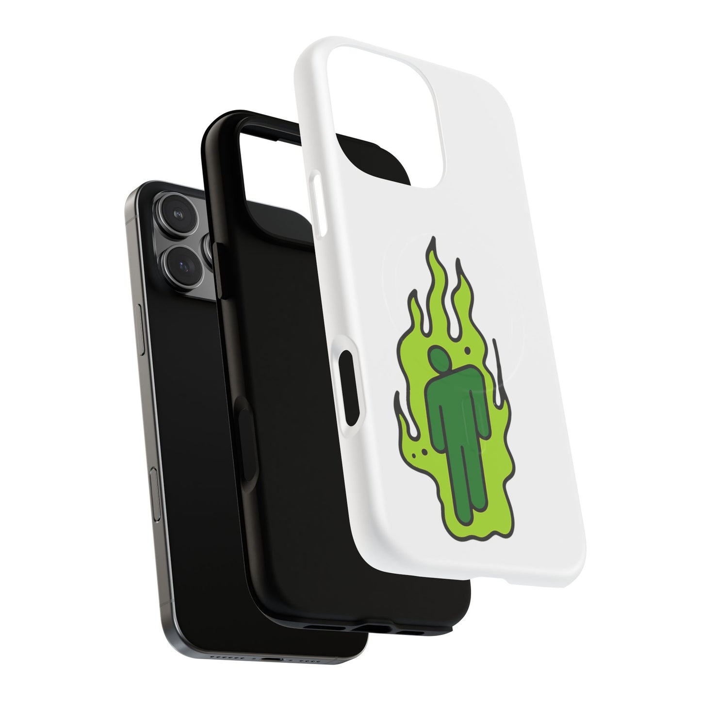 Green Flame Icon Tough Magnetic Case