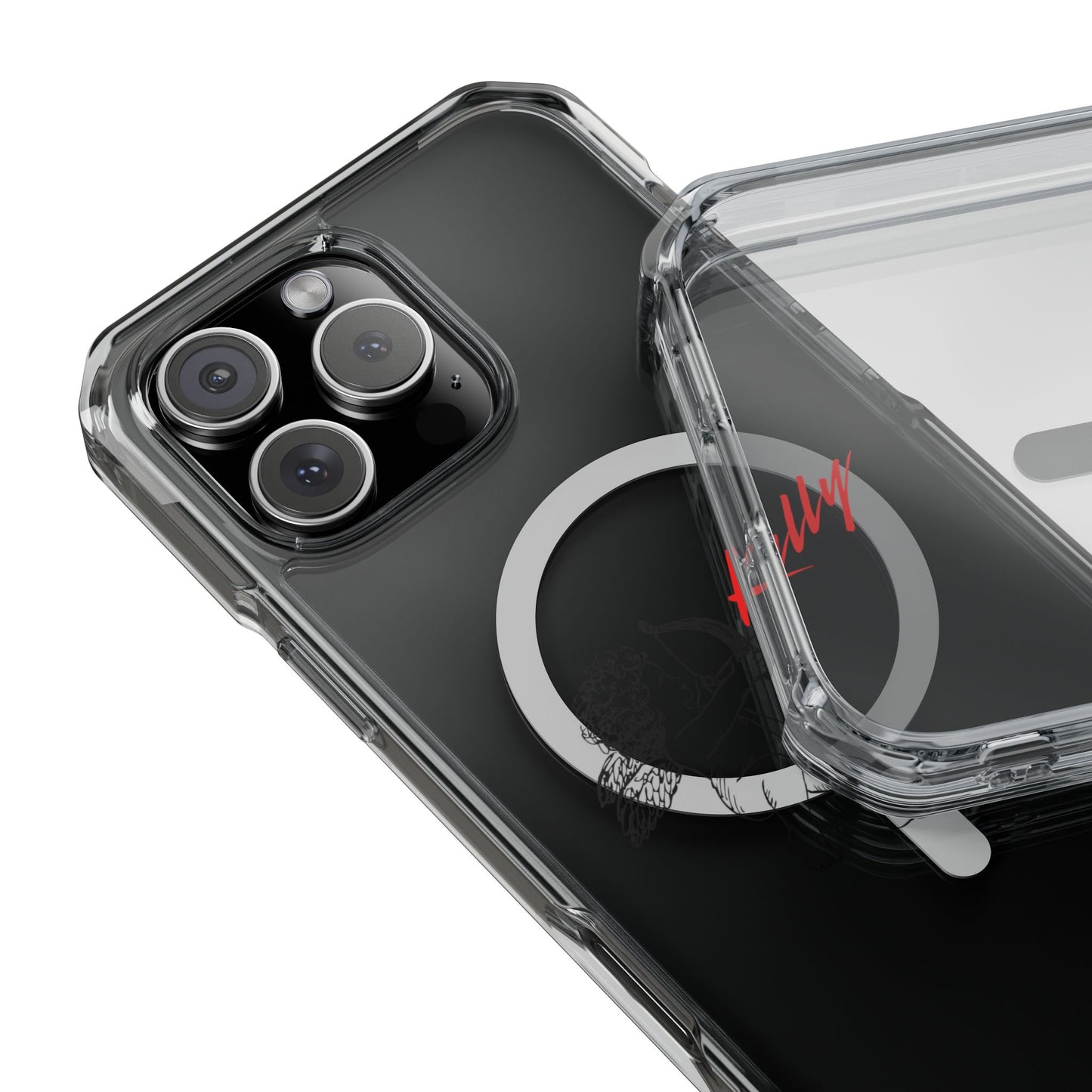 Signature Sound - Kelly Style Magnetic clear Impact Case