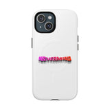 Wavy Groovy Typography Tough Magnetic Case