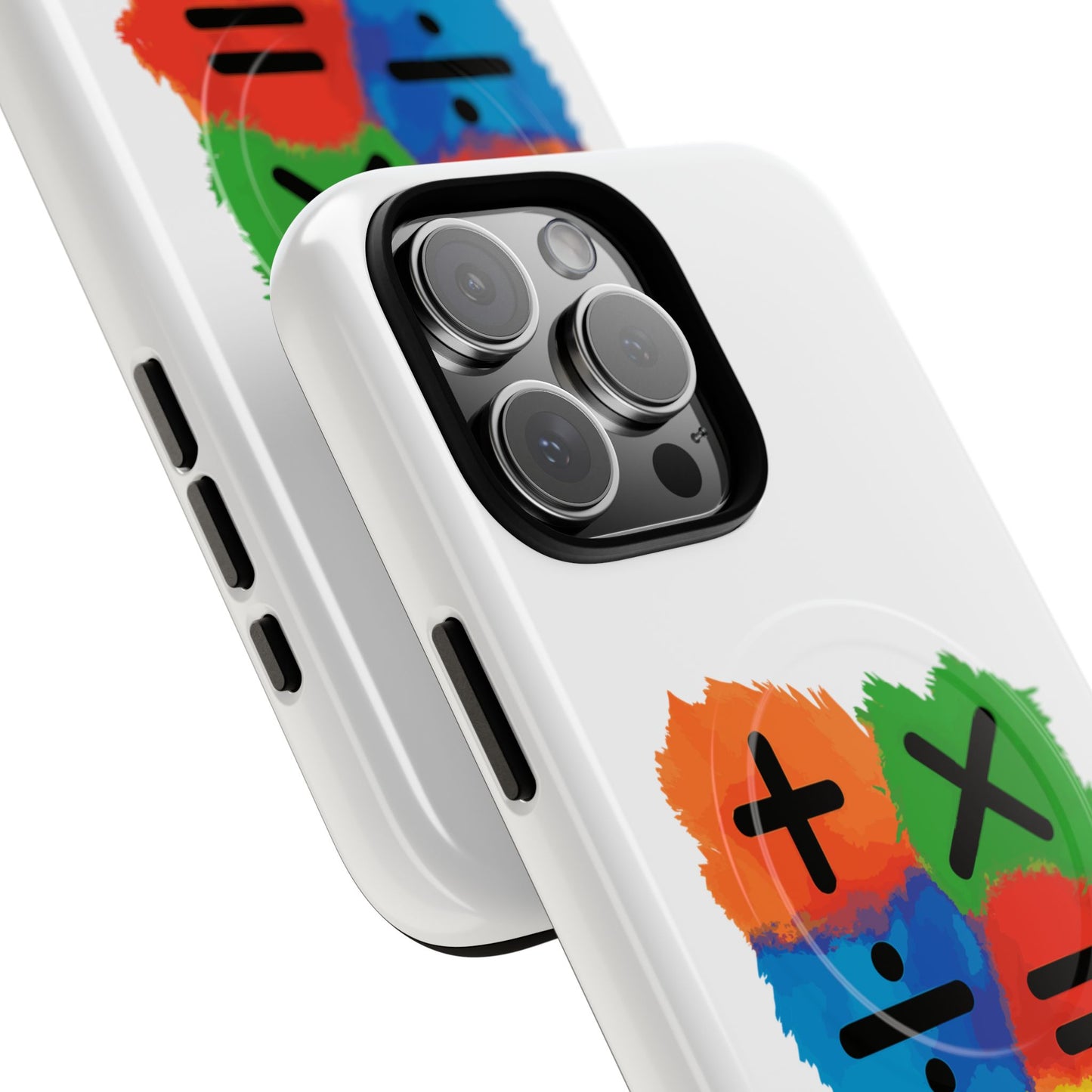 Orange Equals Symbol Tough Magnetic case