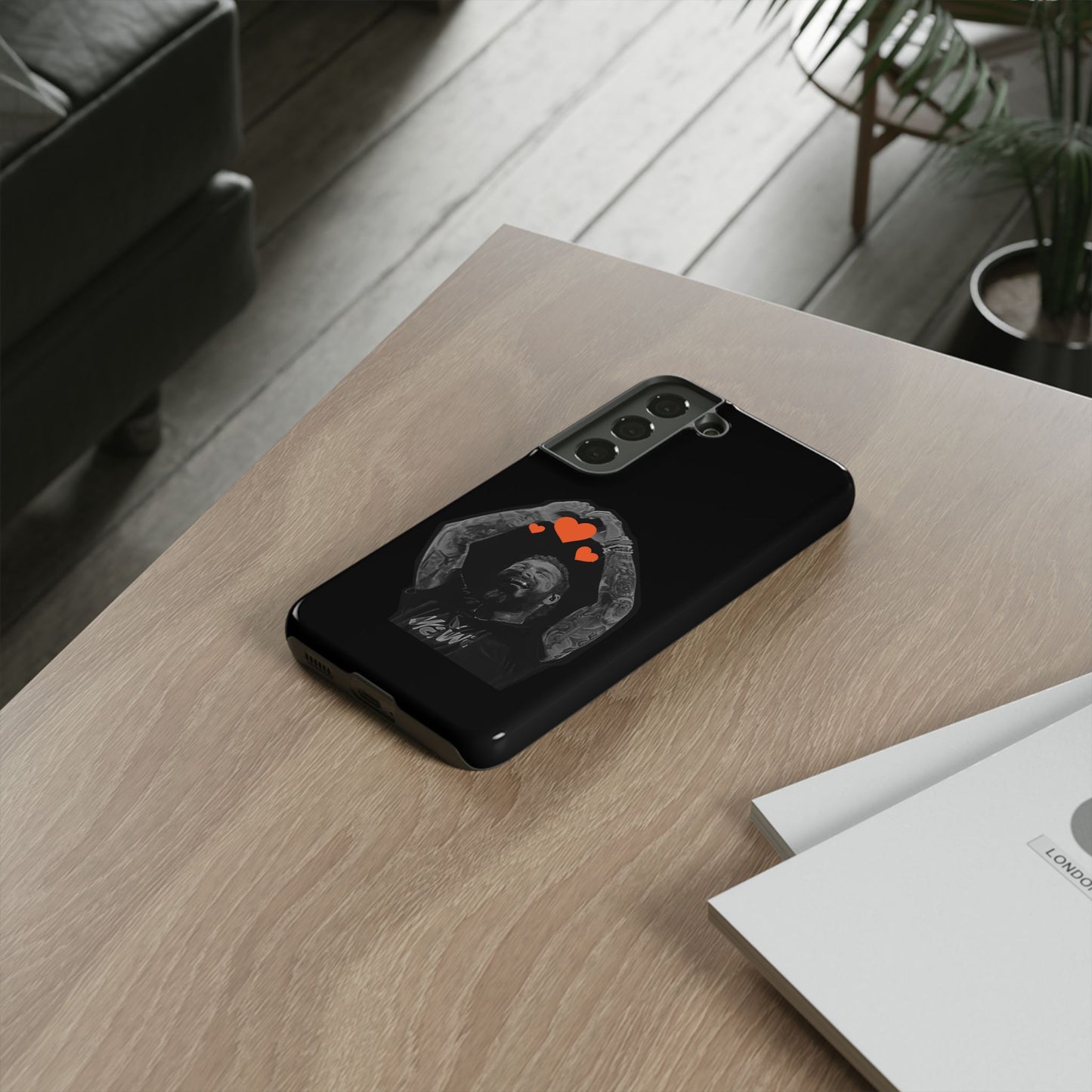 Tough Samsung Case (S20–S25) – Post Malone Heartfelt Wishes