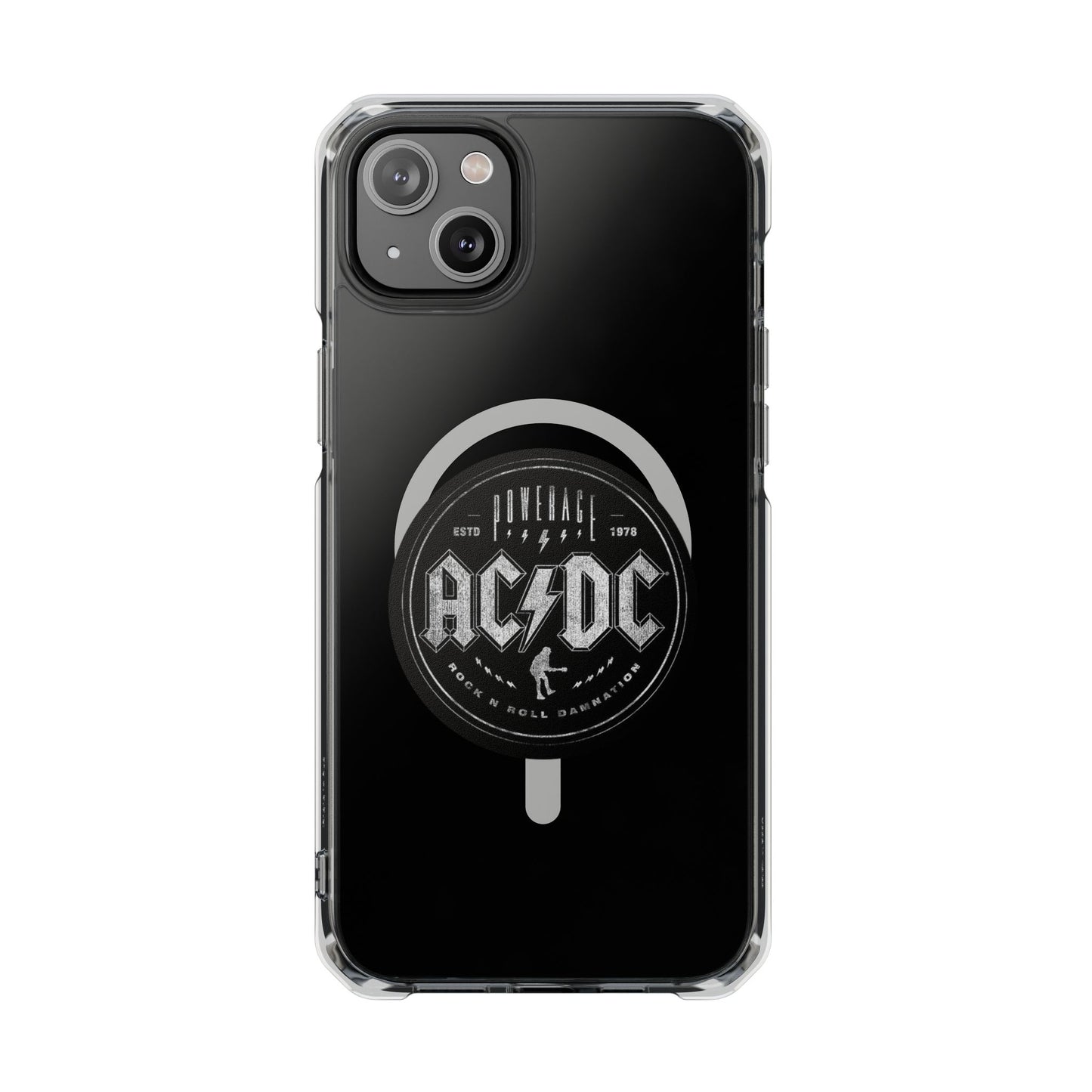 Shockwave Symbol Magnetic Clear Impact case